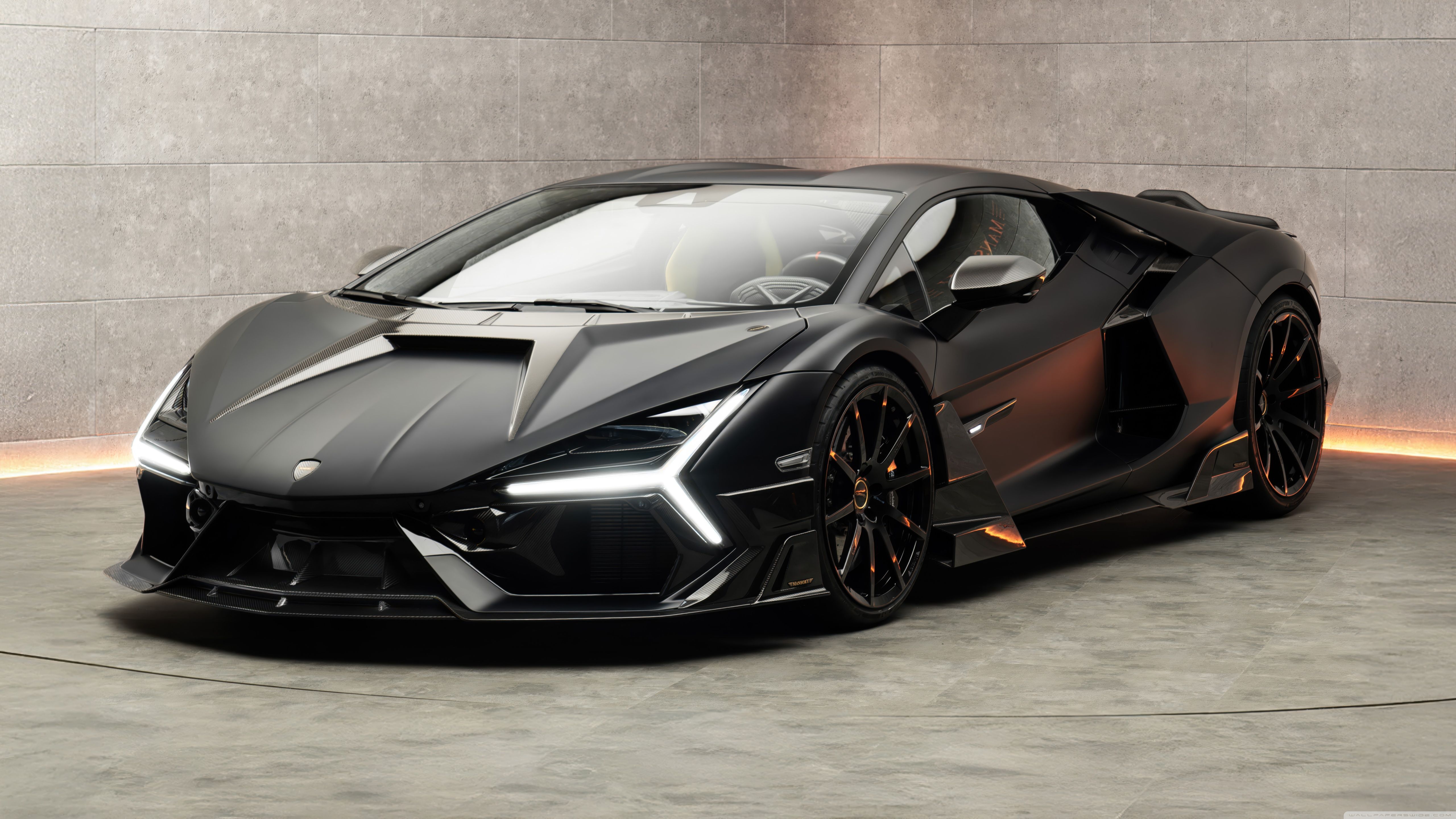 5120x2880 Lamborghini Revuelto MANSORY Initiate Plug in Hybrid Sports Car 4K UHD Wallpaper for UltraHD Desktop and TV
