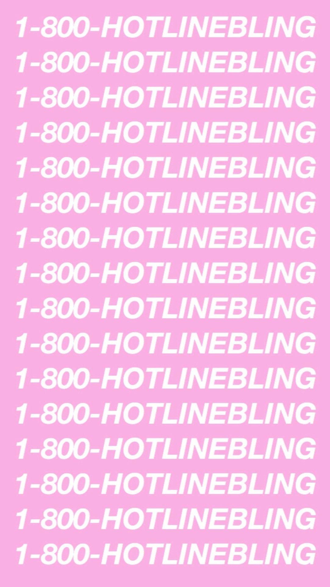 1082x1920 Hotline Bling Wallpaper