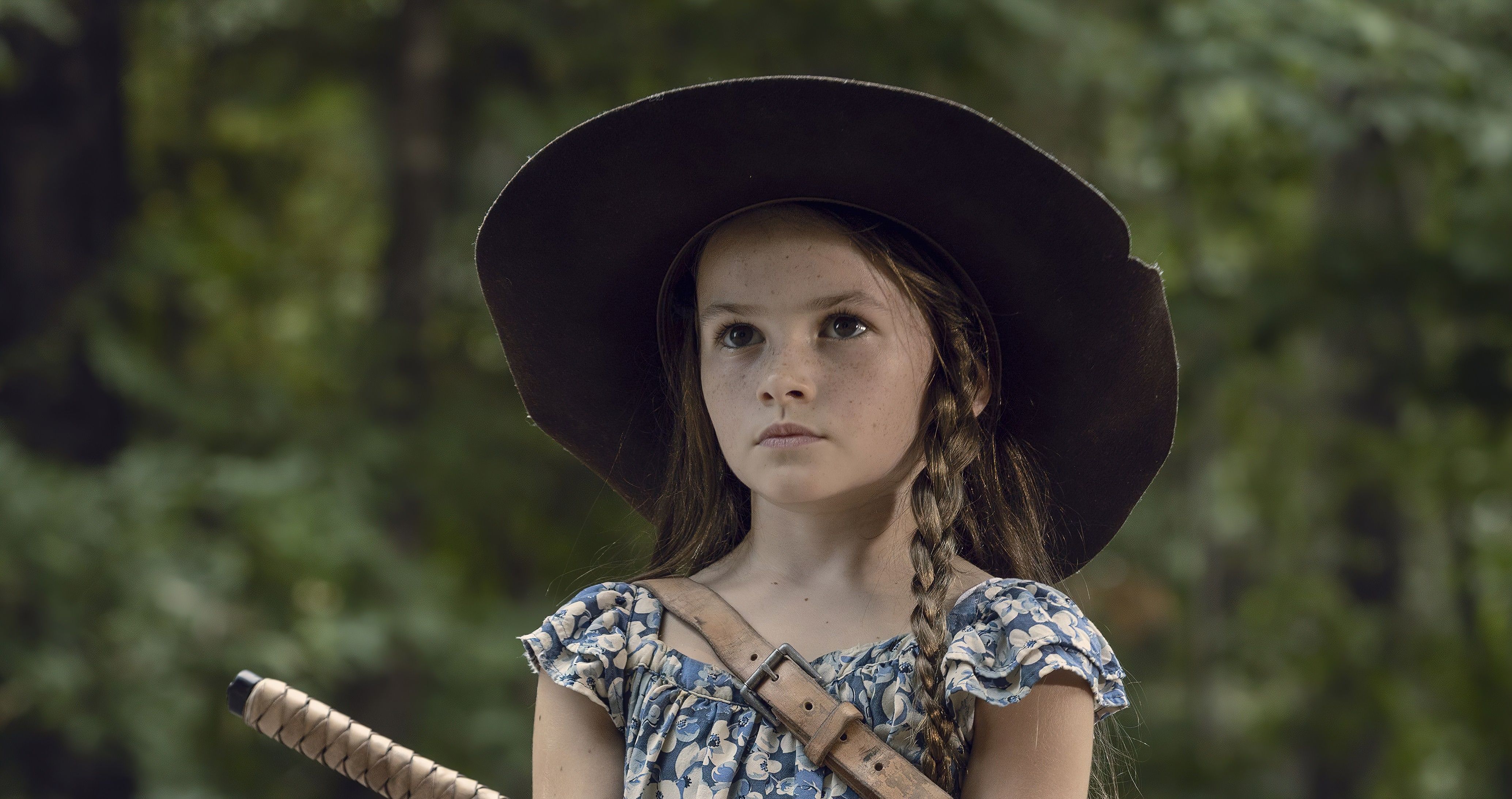 4137x2186 Wallpaper The Walking Dead, The walking dead, Judith Grimes, Kaylee Fleming, Cailey Fleming for mobile and desktop, section фильмы, resolution 4137x2186
