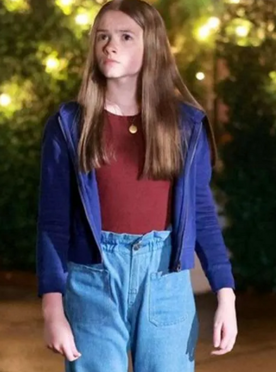 950x1280 Cailey Fleming IF 2024 Blue Hoodie