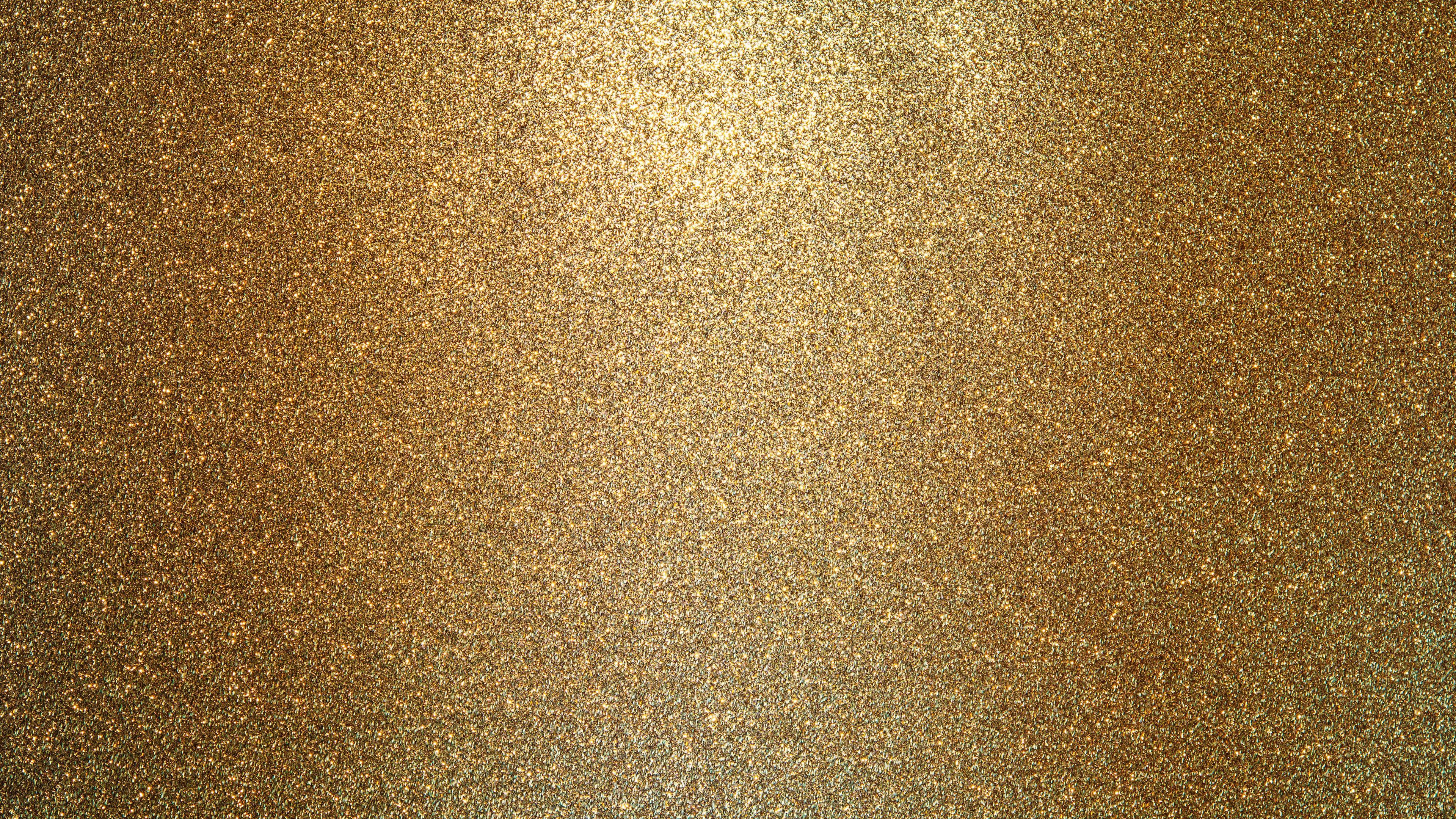 3840x2160 Golden Glitter Chromebook Wallpaper