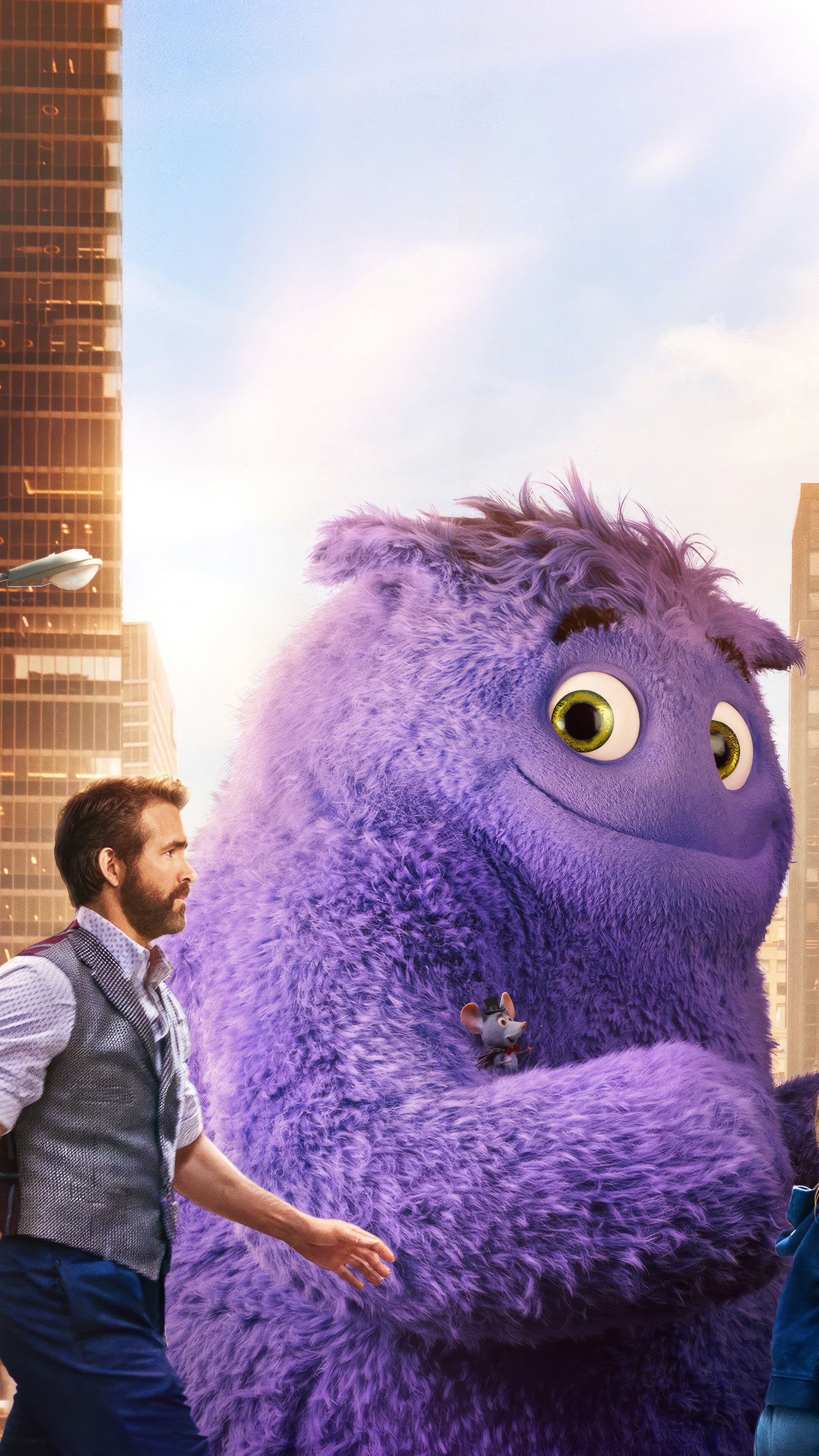 2160x3840 IF Movie Ryan Reynolds Cailey Fleming 4K Wallpaper iPhone HD Phone a