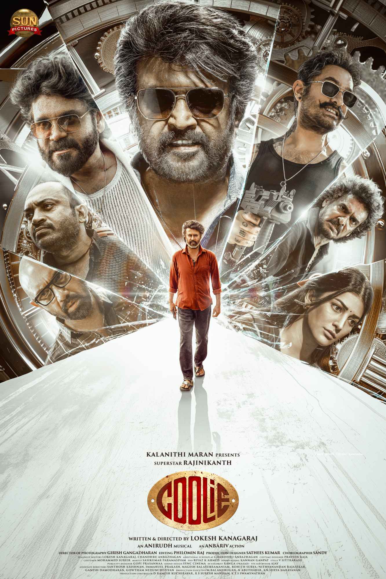 1333x2000 Coolie 4K UHD Stills And Poster. Superstar Rajinikanth's Stunning Action Thriller