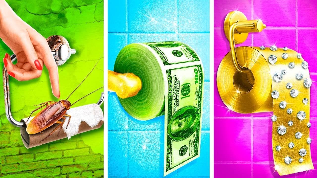 1280x720 POOR vs RICH vs GIGA RICH. Poor Became Giga Rich! I Was Adopted by a Billionaire Family