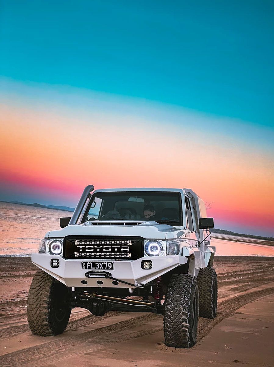 899x1200 Land Cruiser 79 Series Wallpaper