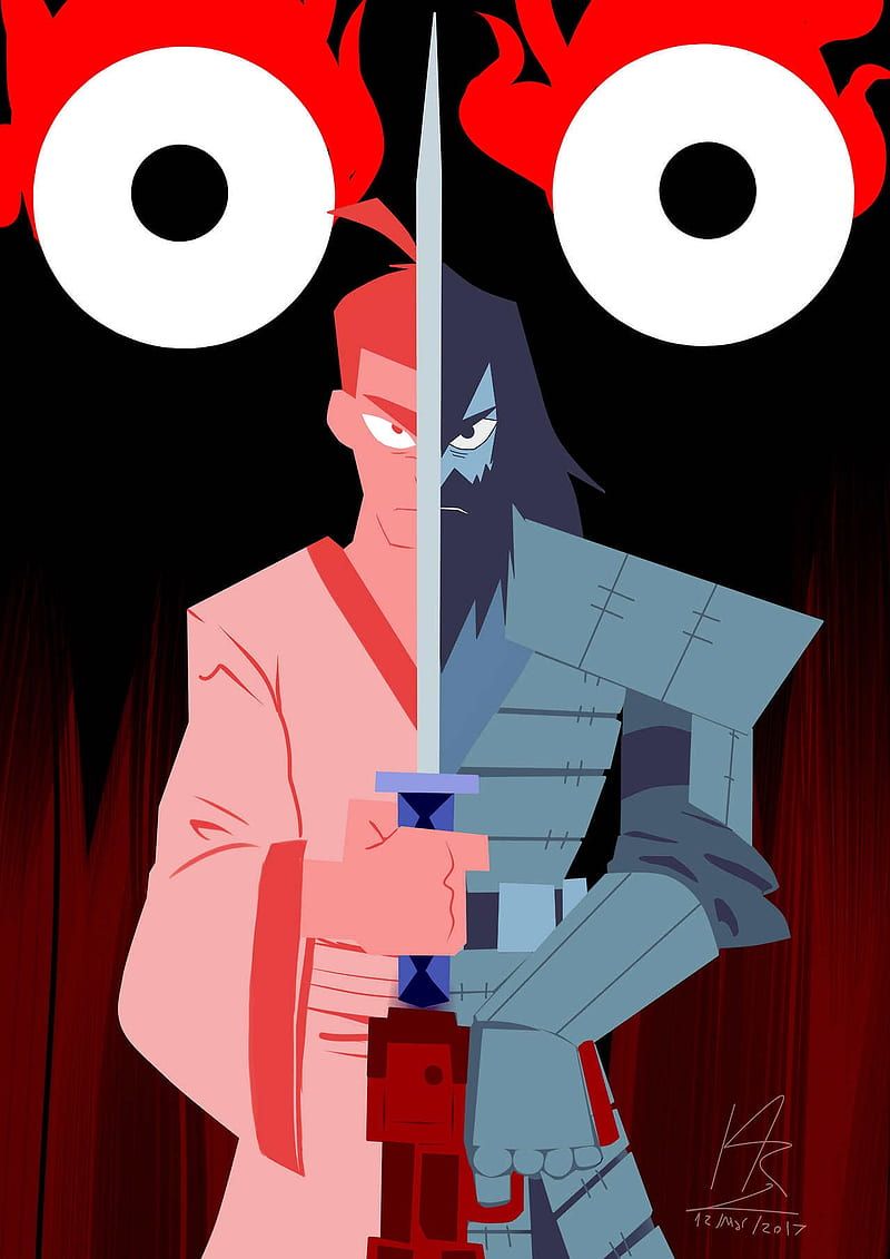 800x1131 Samurai Jack, cartoon network, cartoon, HD phone wallpaper