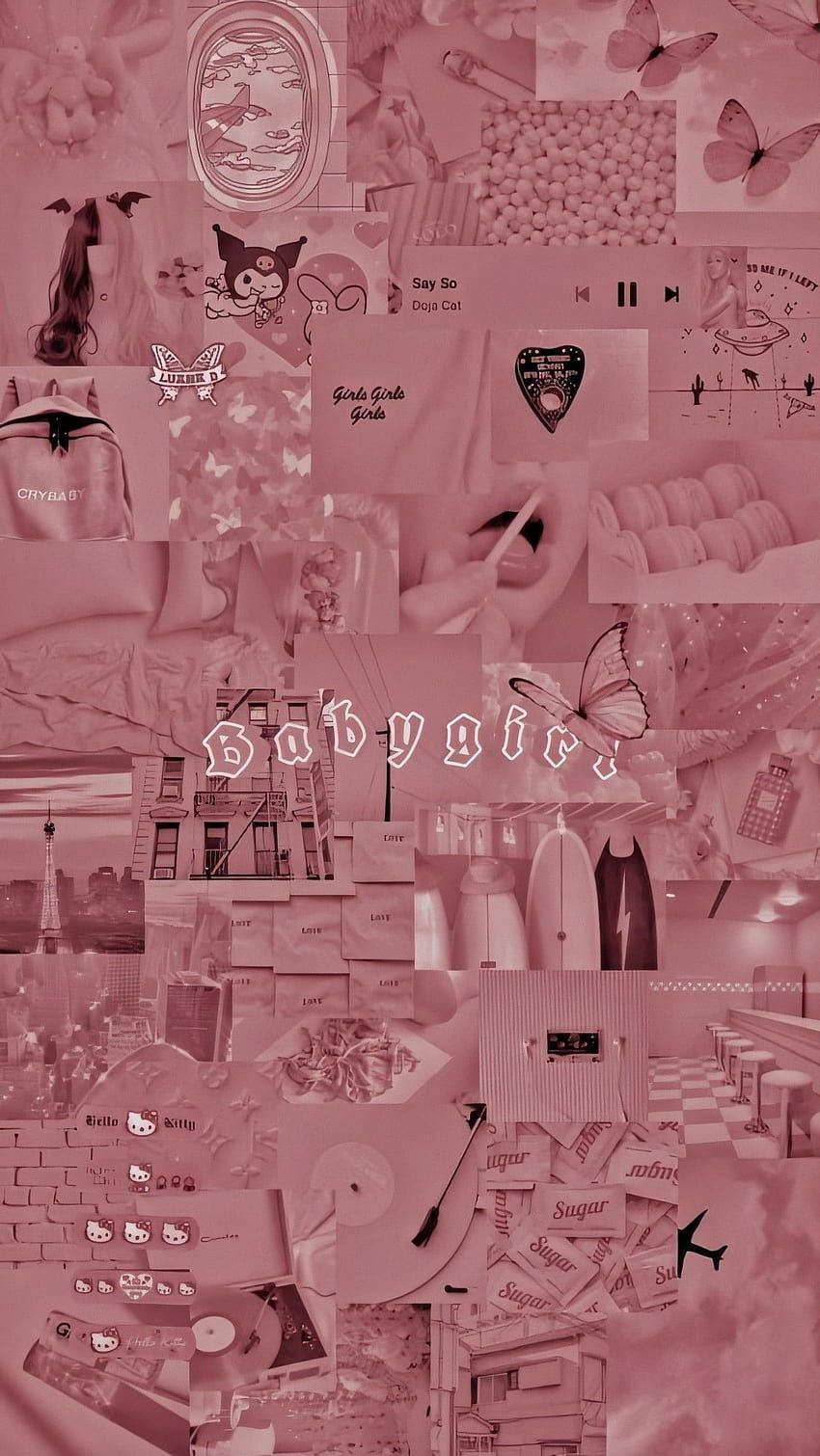 850x1510 Soft Pink Aesthetic