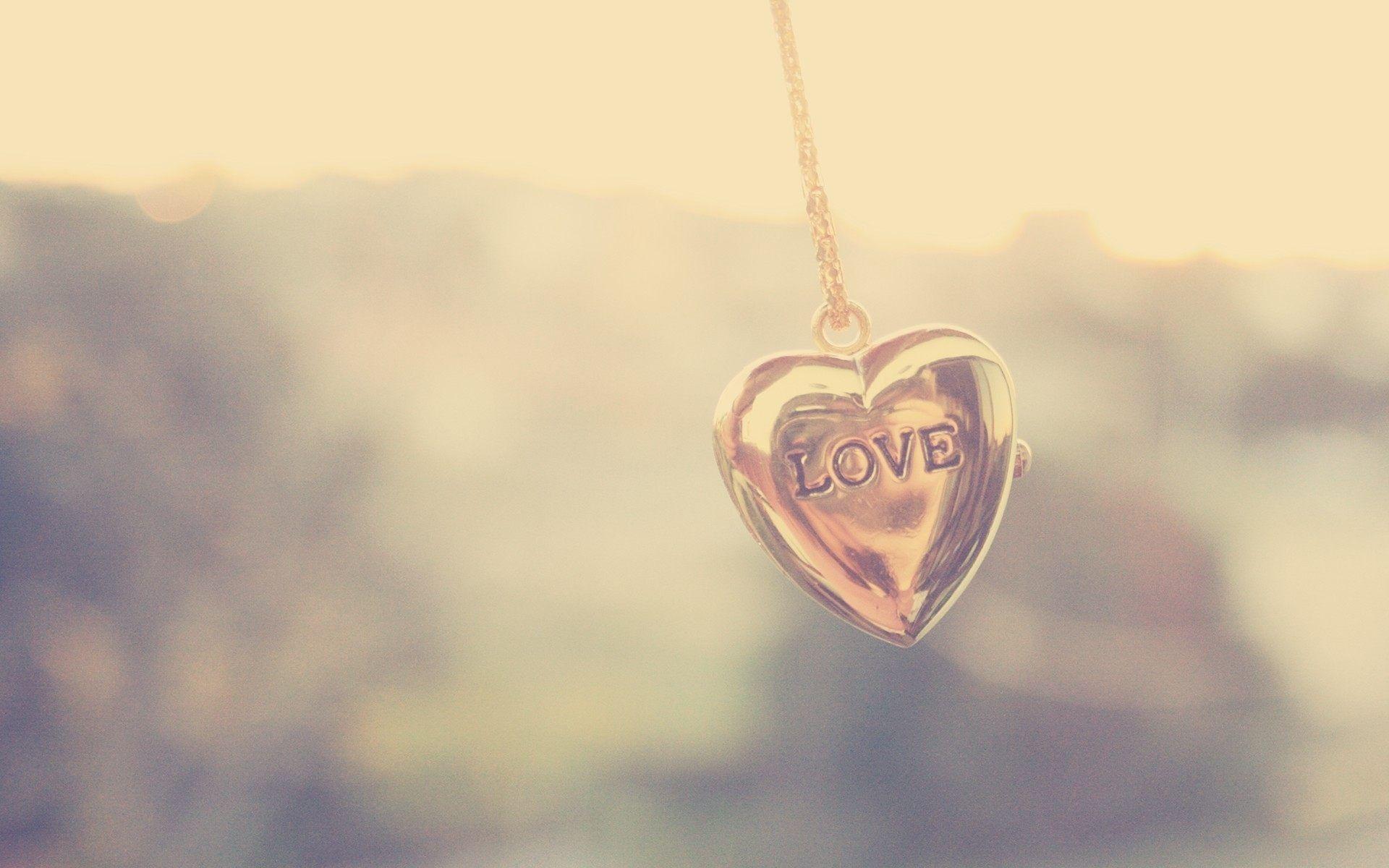 1920x1200 Necklace Love Heart Wallpaper HD For Desktop Desktop Wallpaper HD