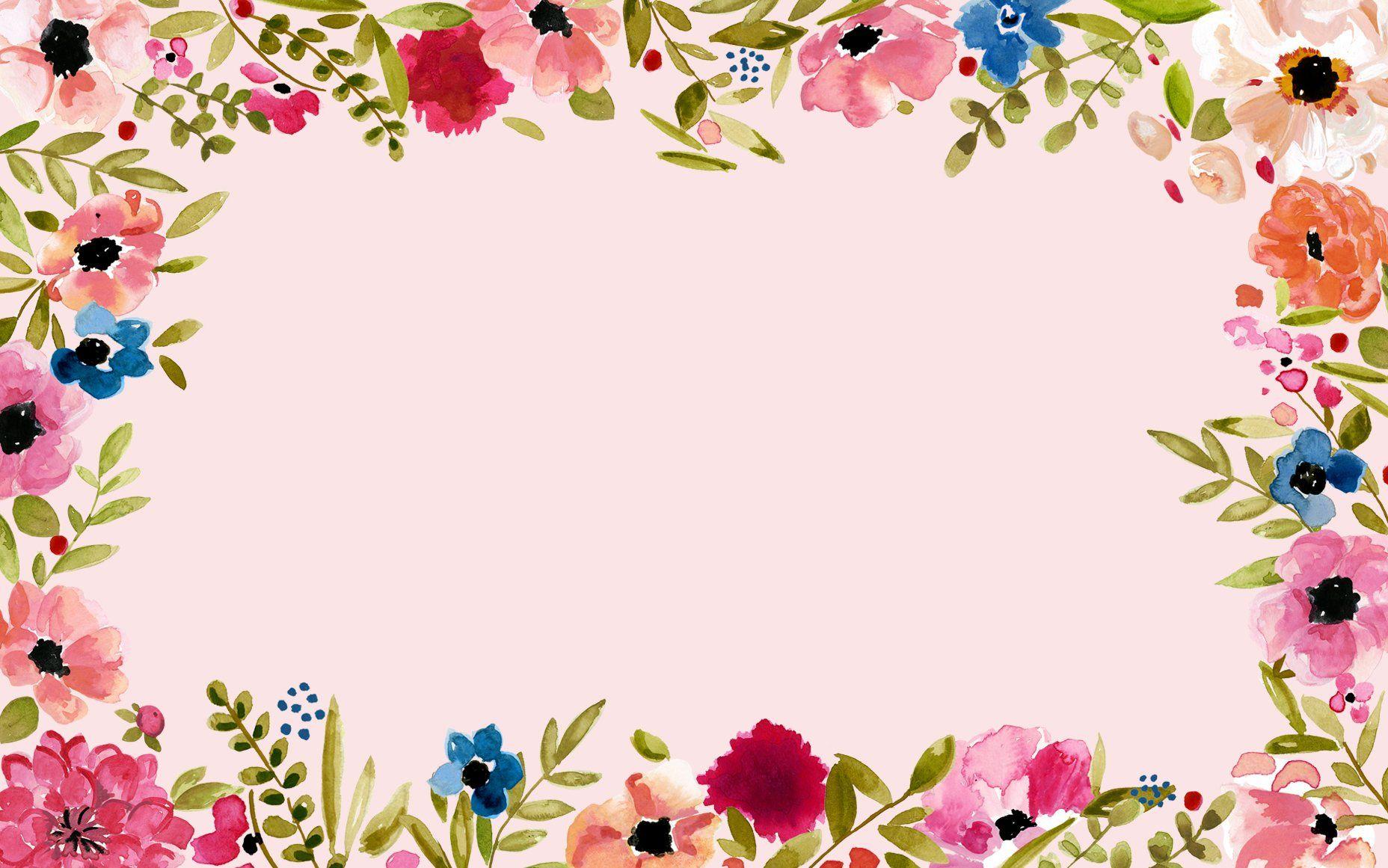 Floral Border Background Images HD Pictures and Wallpaper For Free  Download  Pngtree