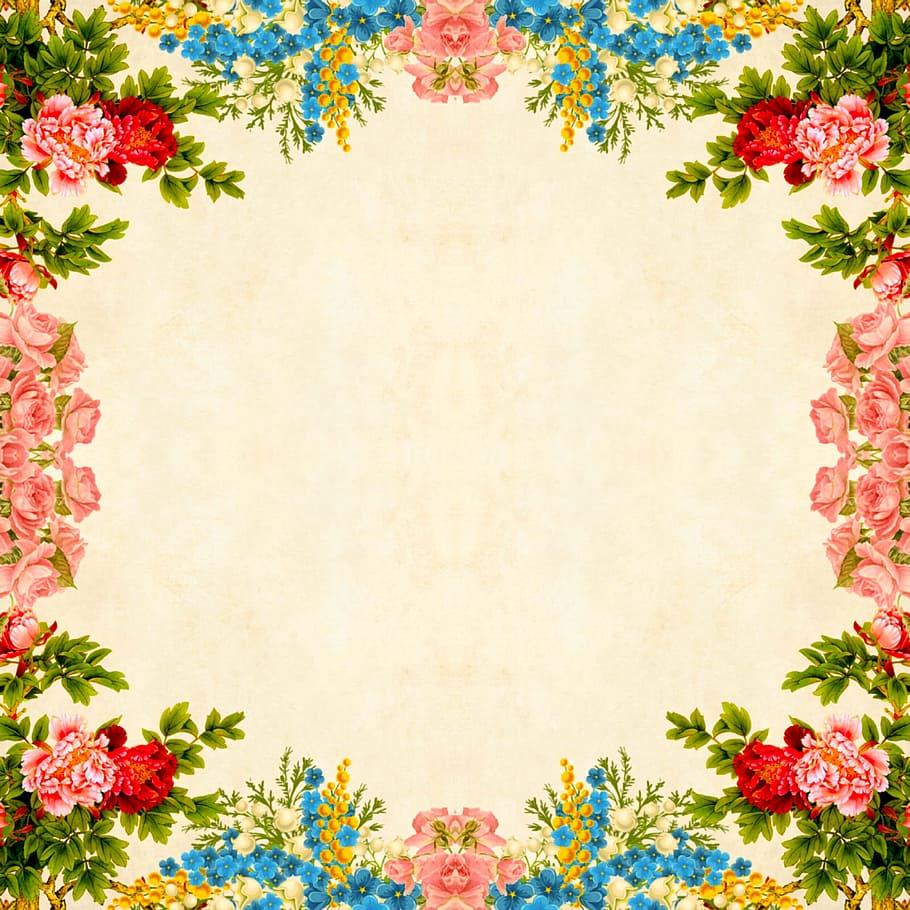 Flower Border Wallpapers - Top Free Flower Border Backgrounds