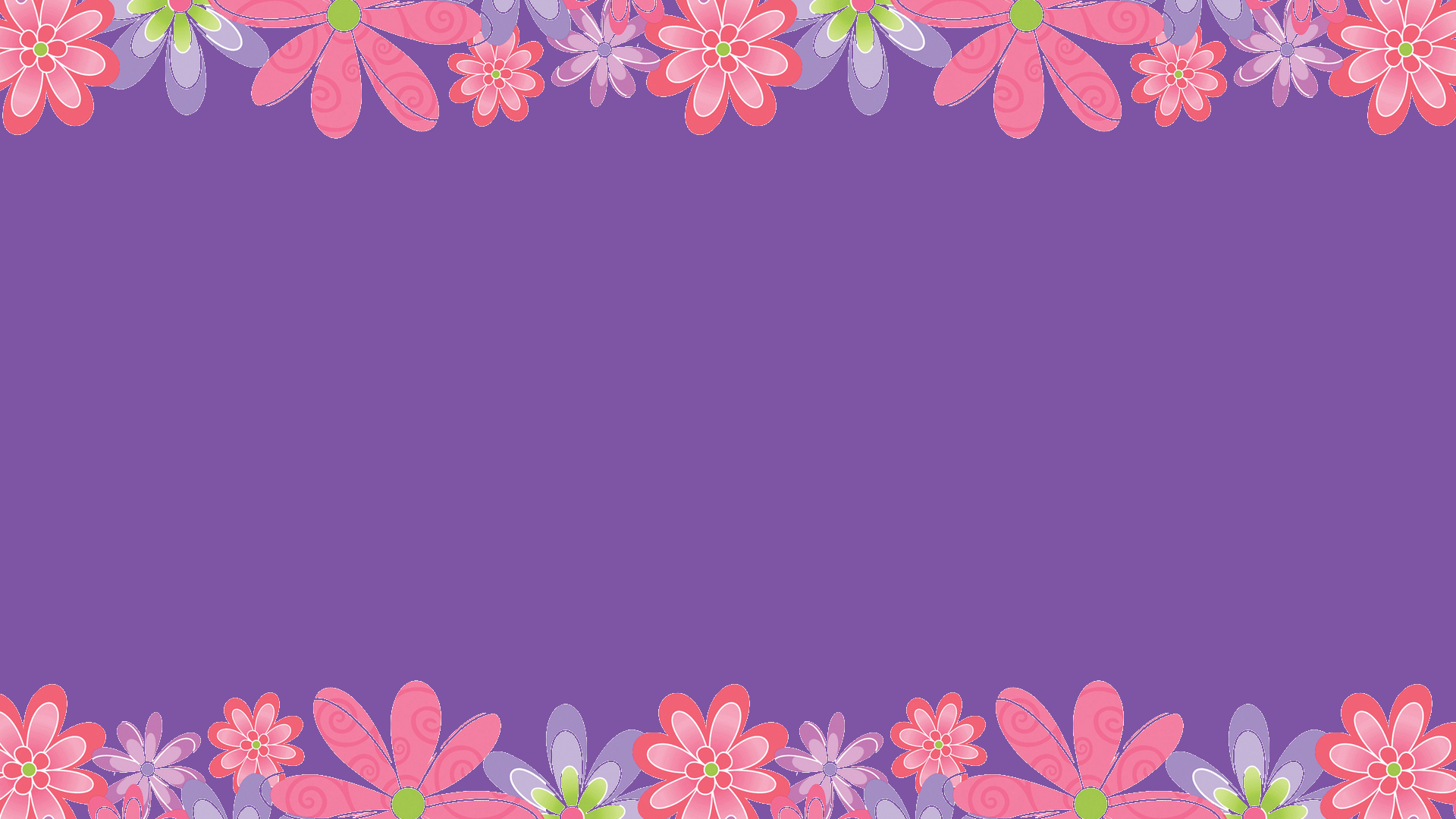 Background design with pink flower frame Vector Image