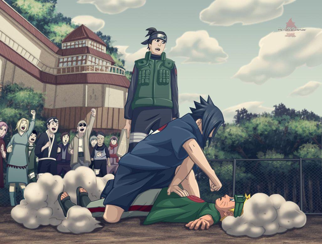 1027x778 Wallpaper naruto vs sasuke