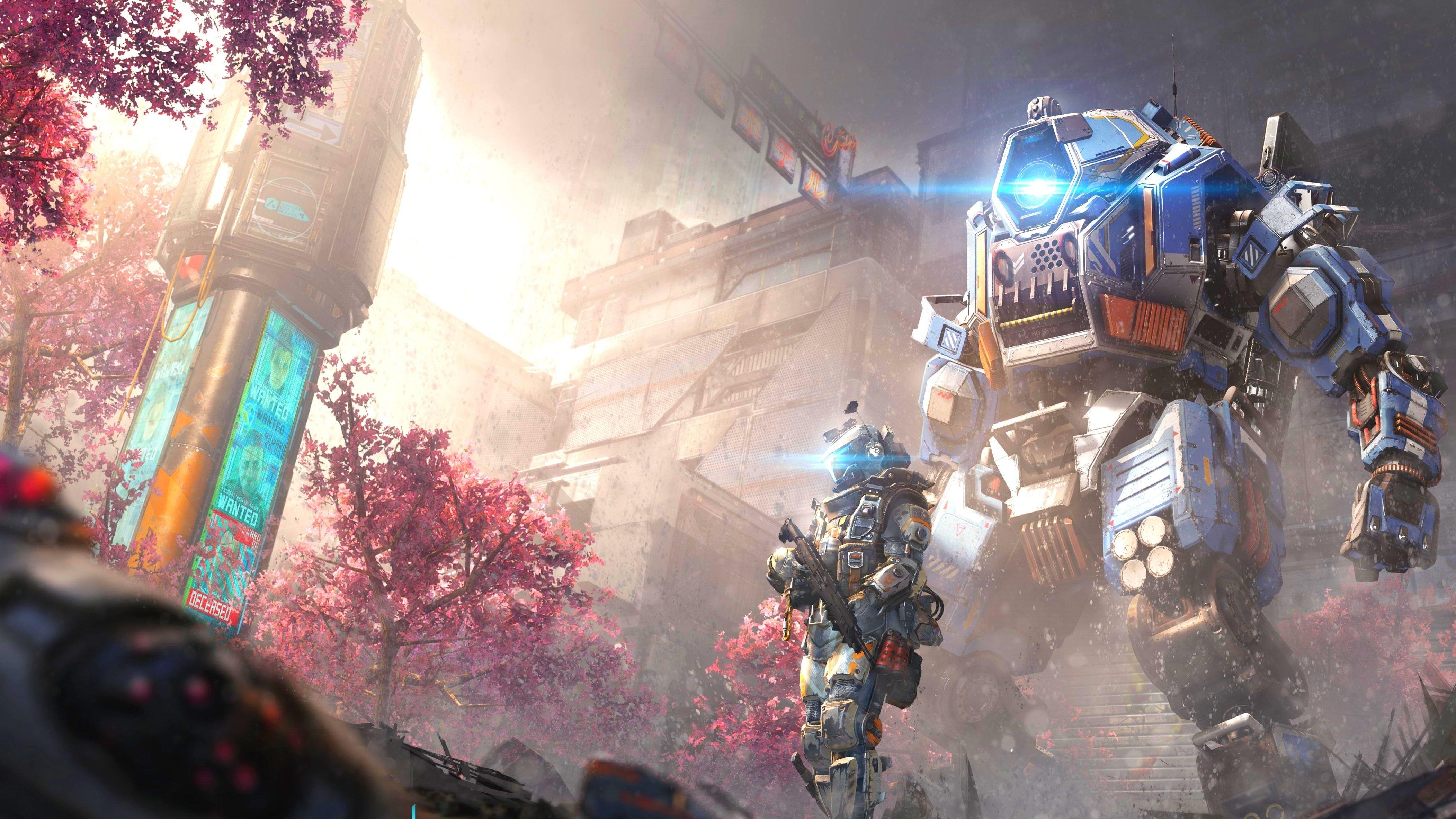4205x2365 K, #DLC, #Angel City, #Titanfall 2