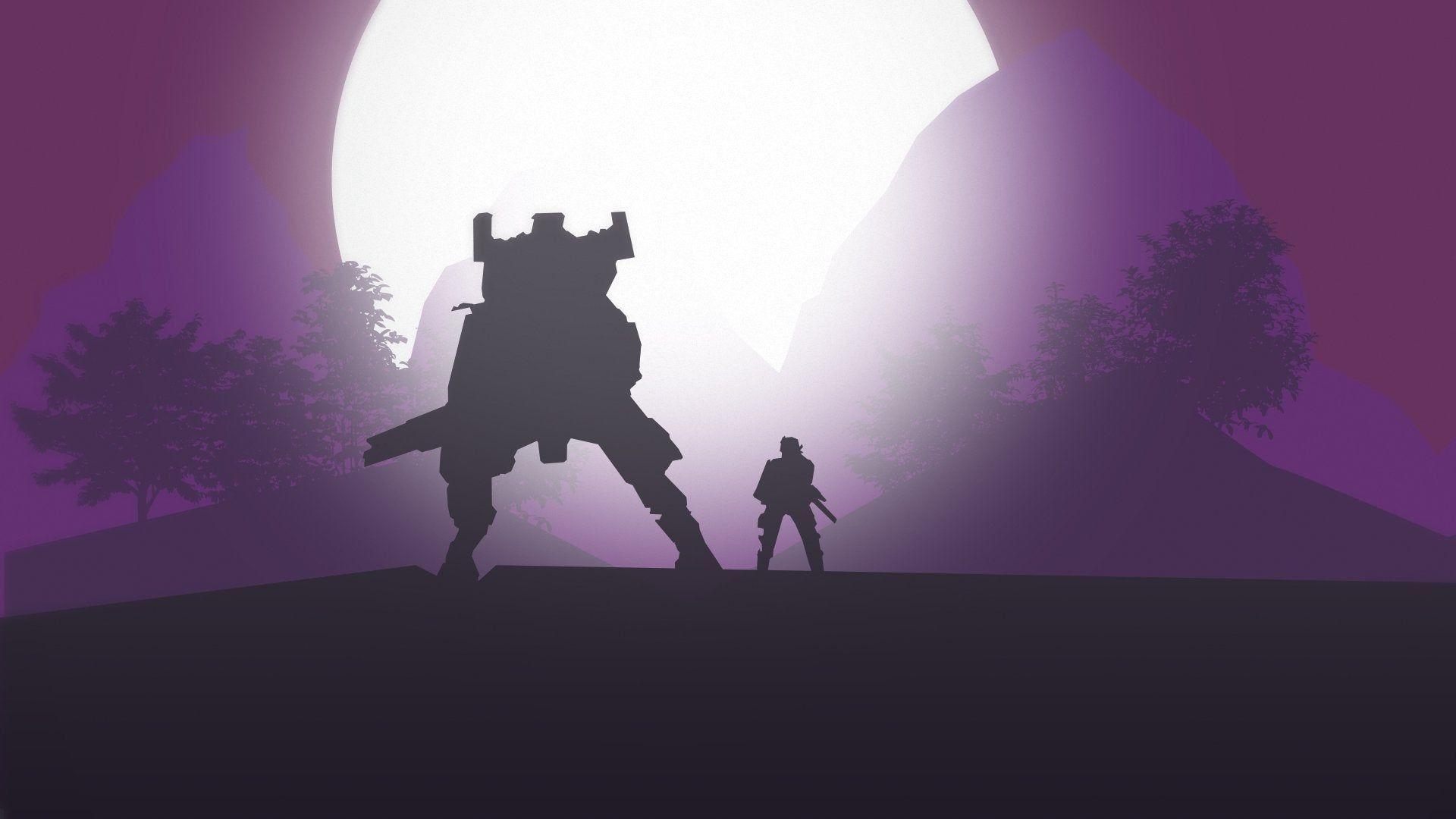 1920x1080 Titanfall 2 Minimalist image for wallpaper (I just made)
