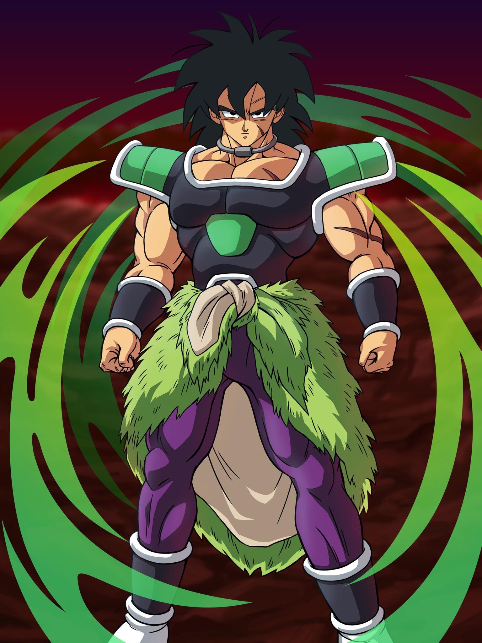 1536x2048 Broly (Main Timeline). Dragonball next future