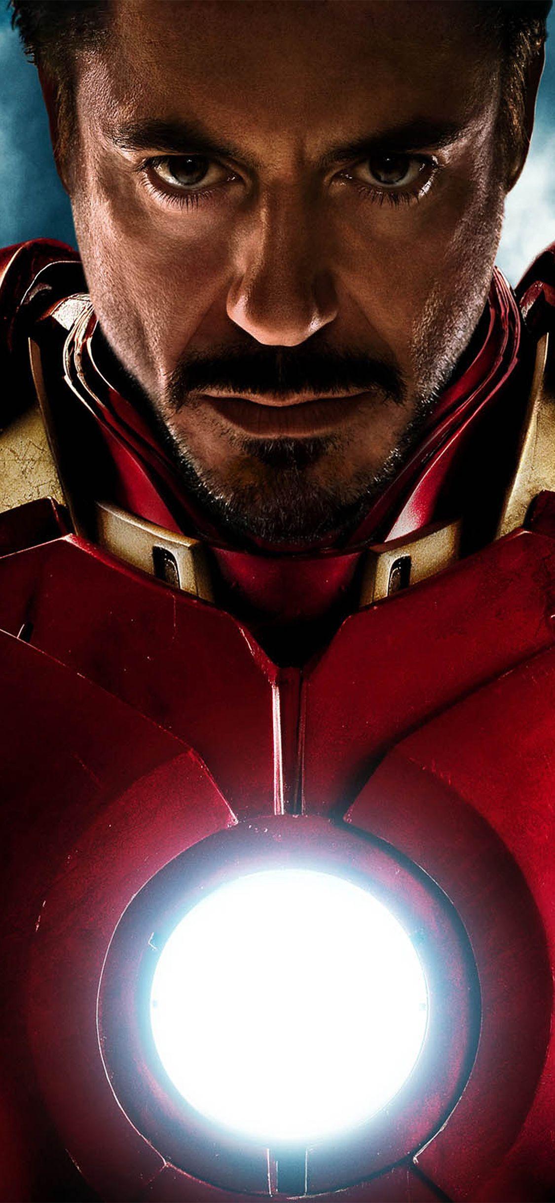 1125x2436 Free download Ironman angry hero superhero red avengers iPhone X