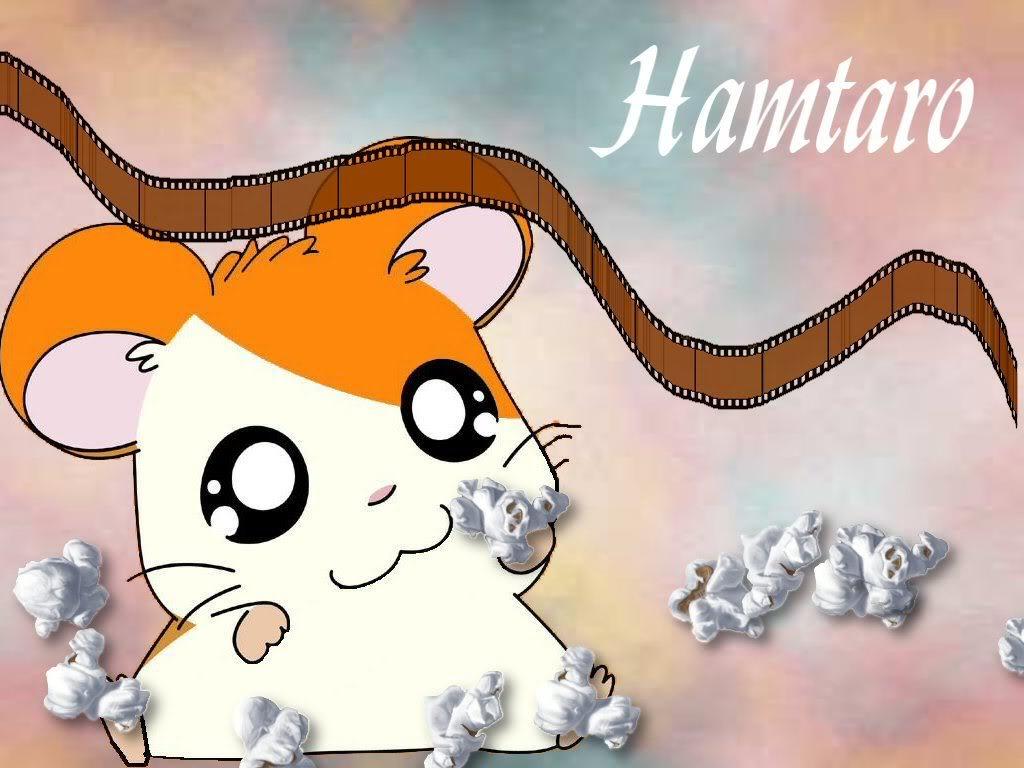 1024x768 builder and career: Free Wallpaper Cartoon Hamtaro