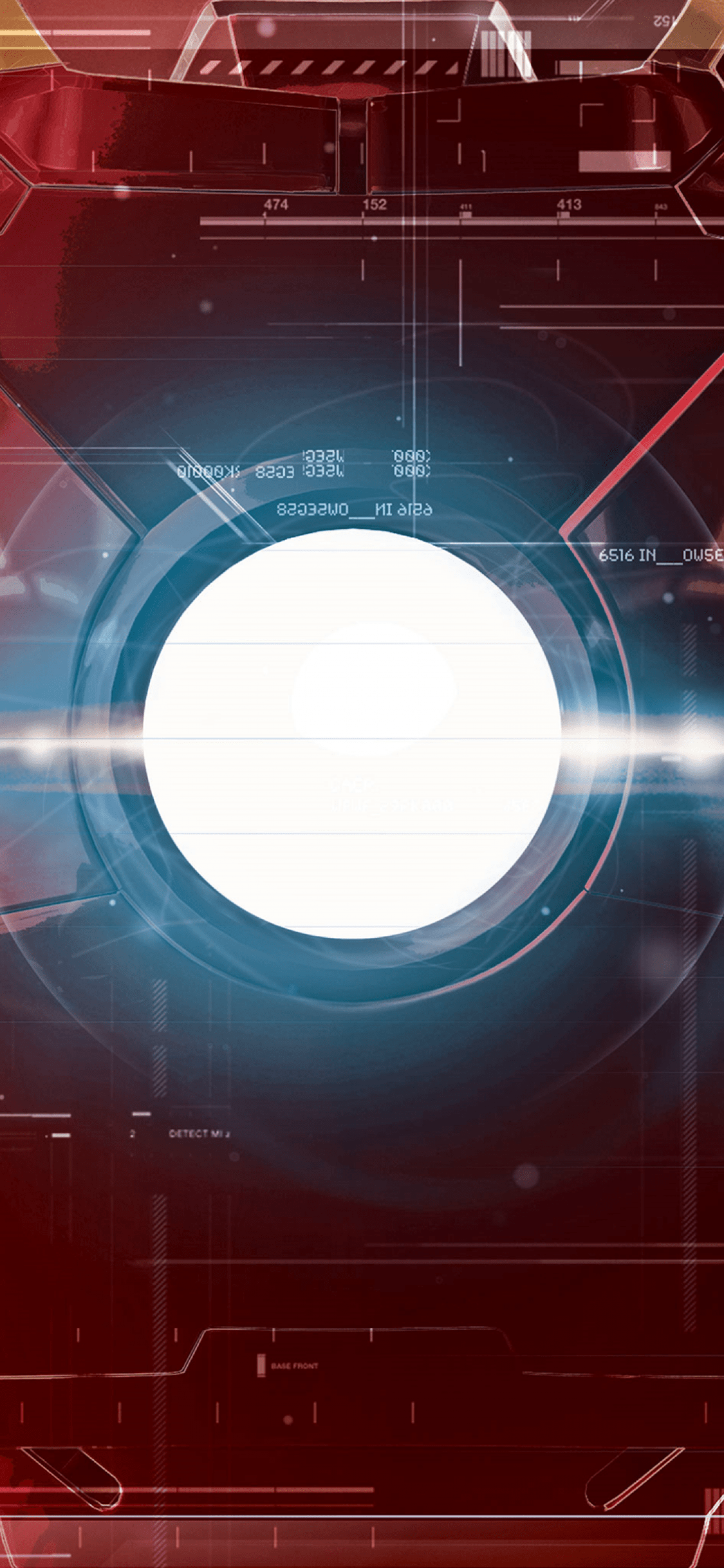 1125x2436 Download 1125x2436 Iron Man Interface, Sci Fi, Marvel Wallpaper