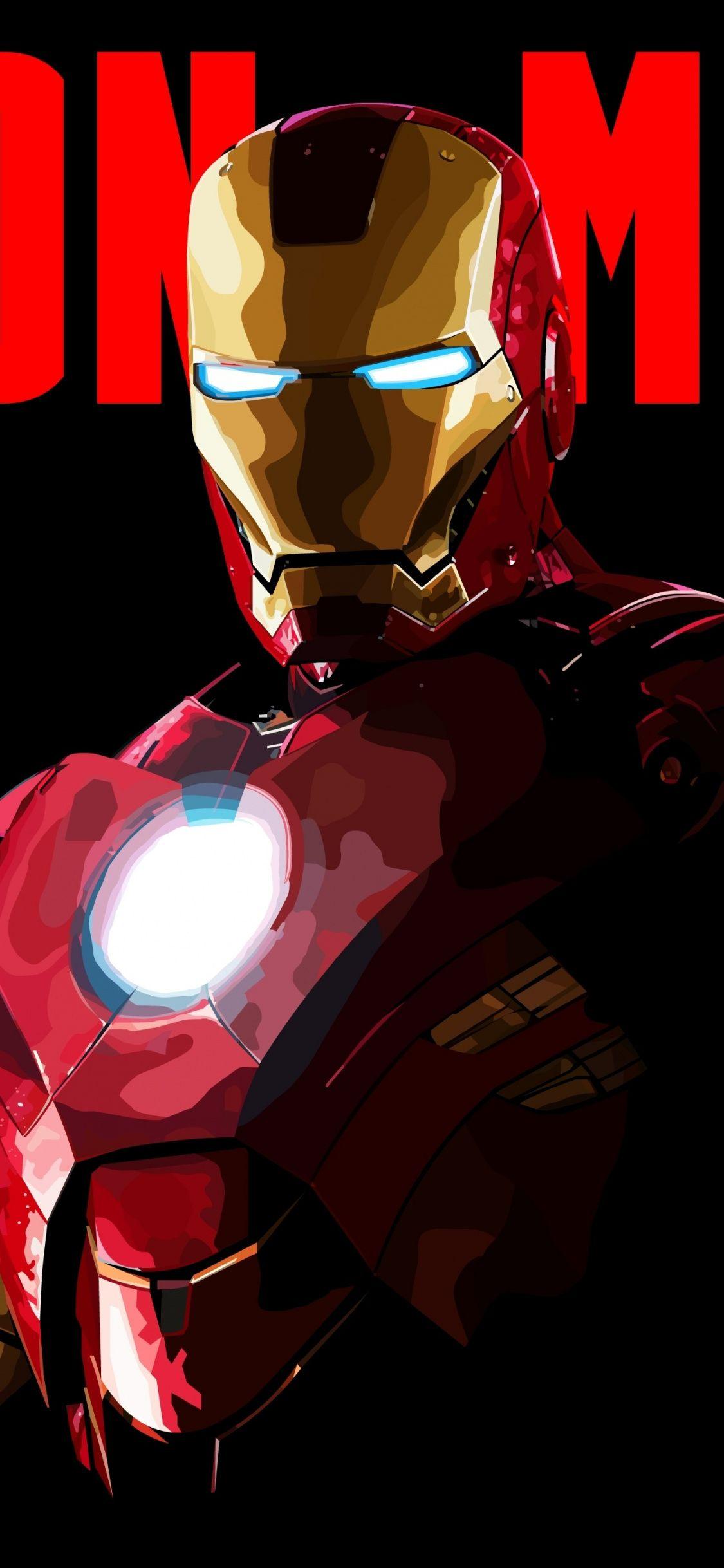 1125x2436 Free download Download 1125x2436 wallpaper iron man fan art