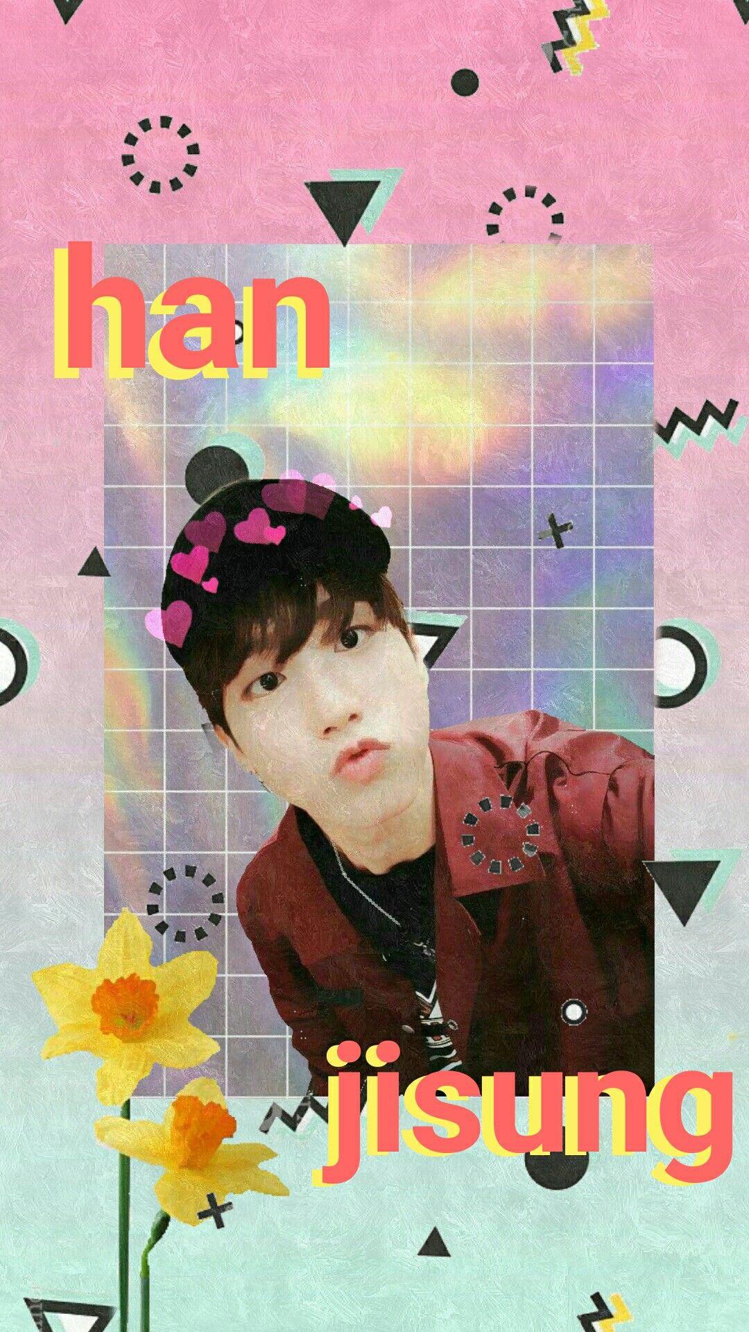 1080x1920 Stray Kids. Han Jisung. Wallpaper. ©peach. Kids