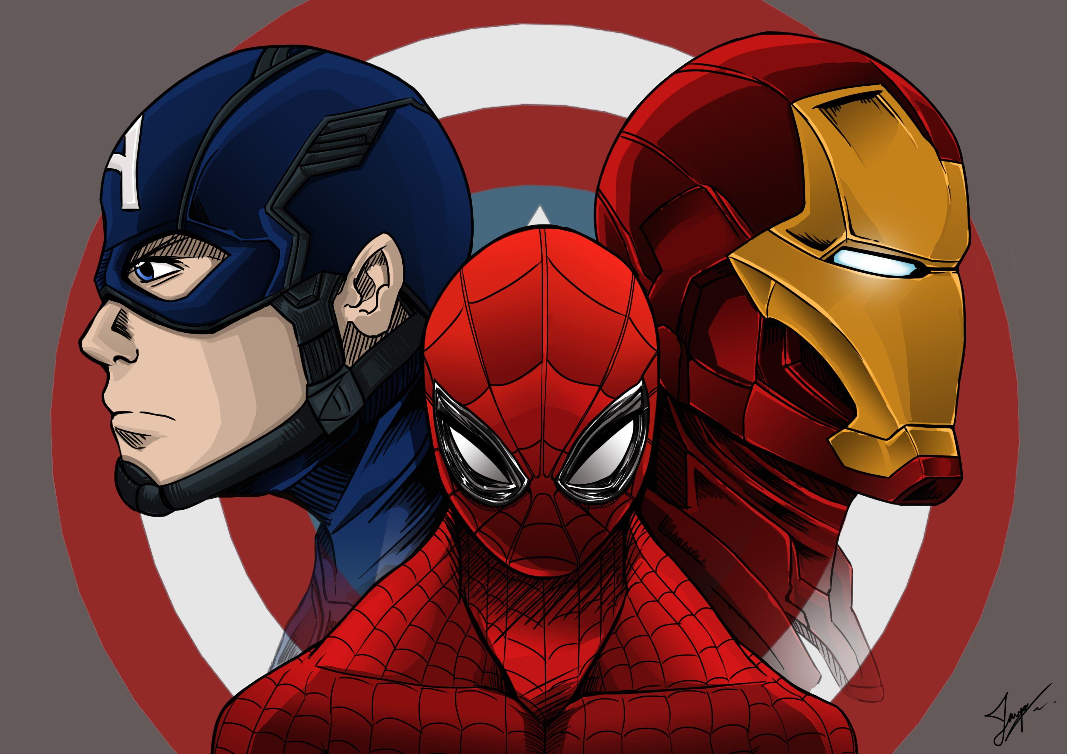 100 Spider Man And Iron Man Wallpapers  Wallpaperscom