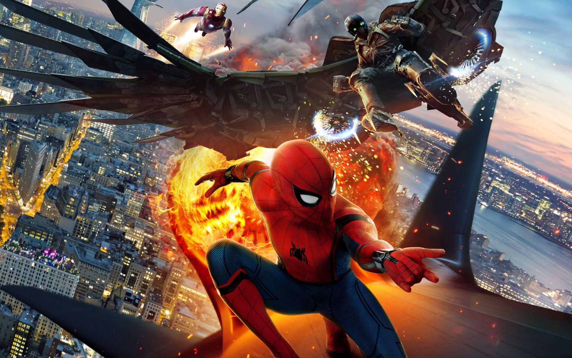 1920x1200 Spider Man: Homecoming Wallpaper. HD Background Image