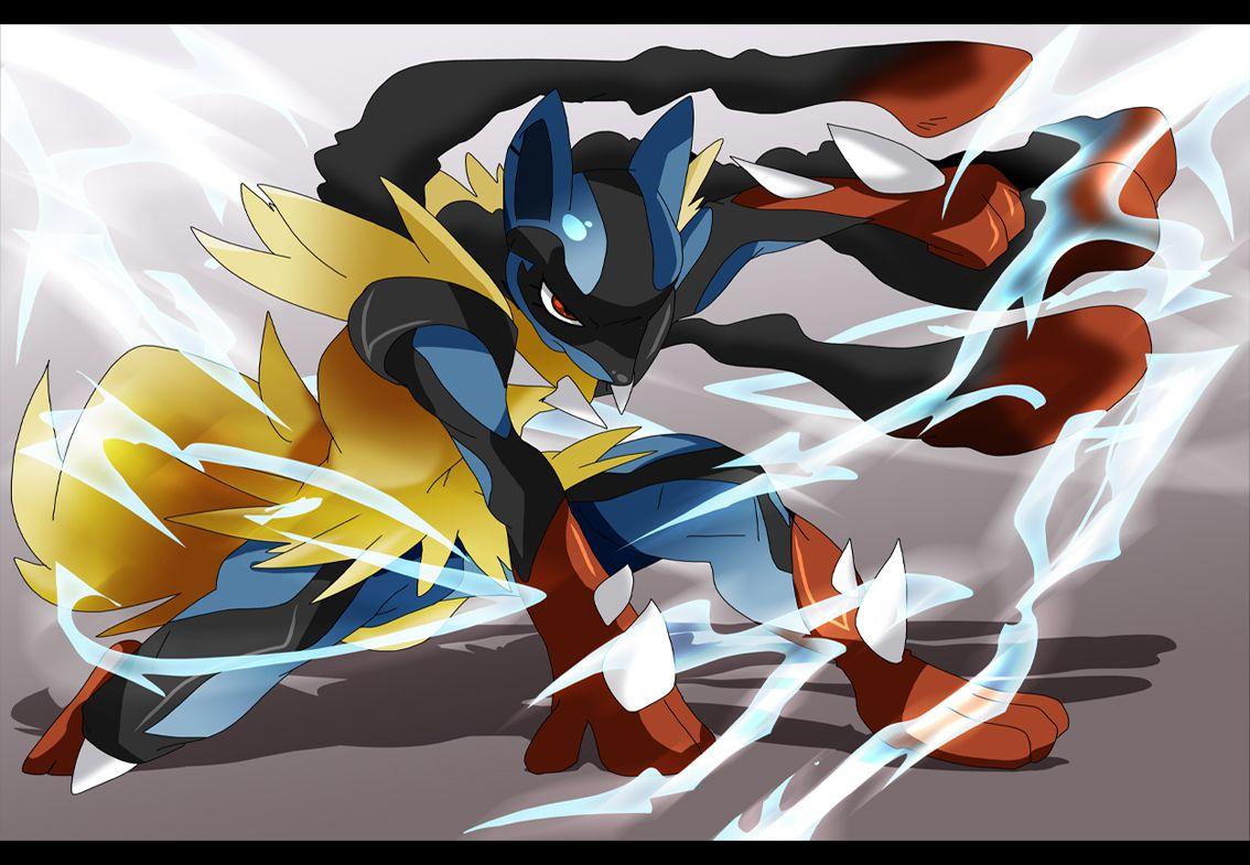 1134x785 Lucarioémon Anime Image Board