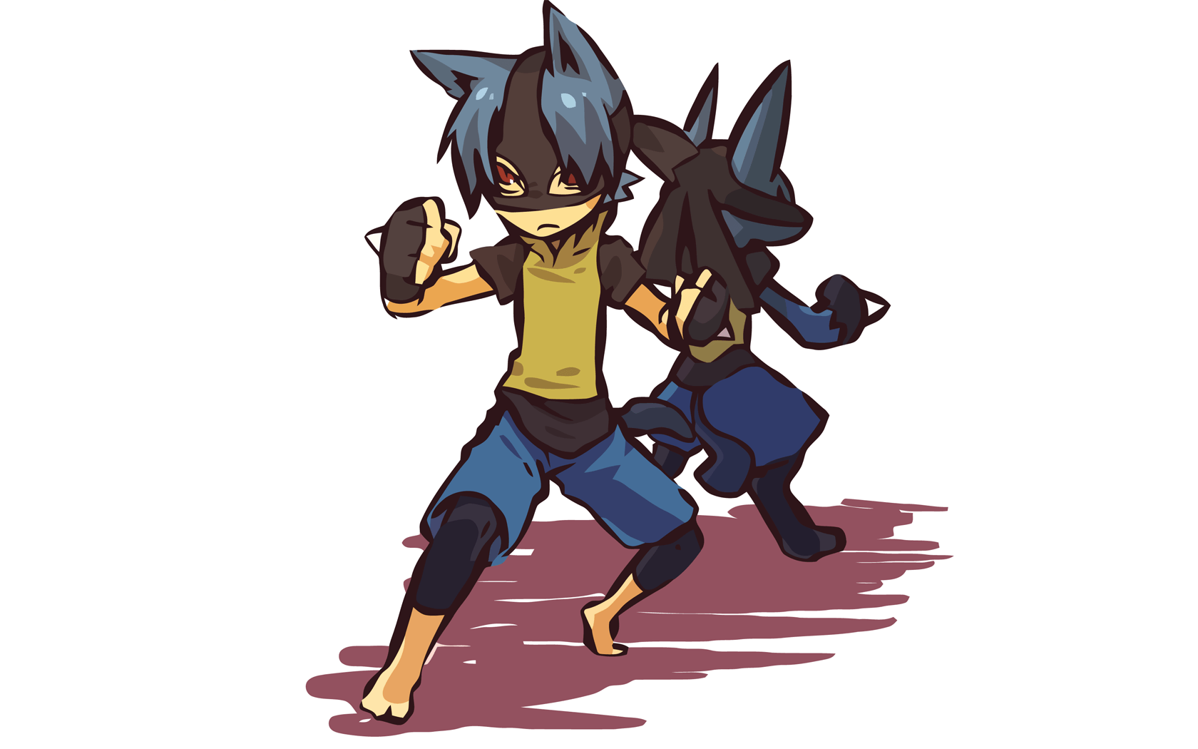 1680x1050 Pokemon Lucario Wallpaper
