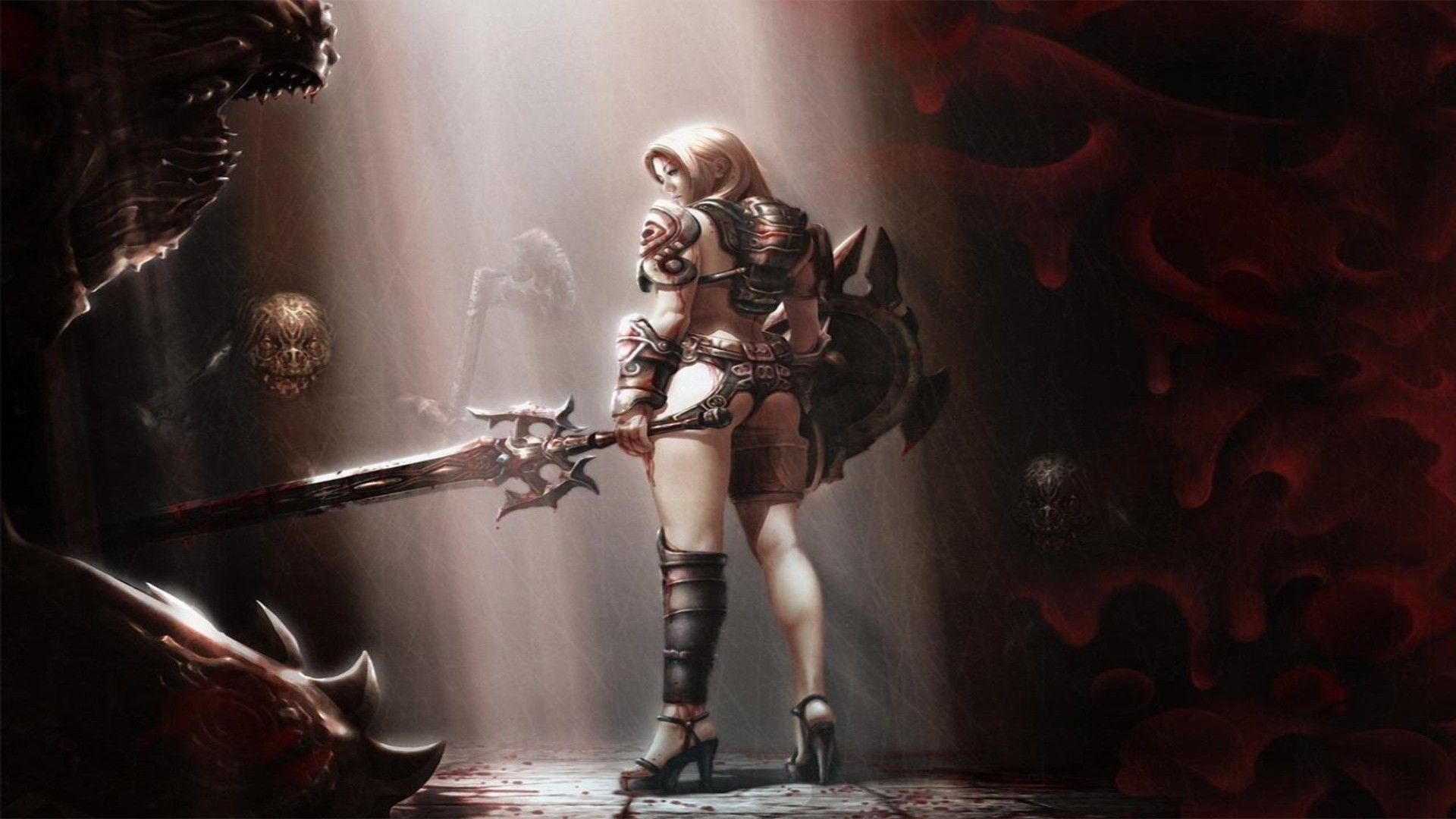 1920x1080 Barbarian wallpaper on desktop