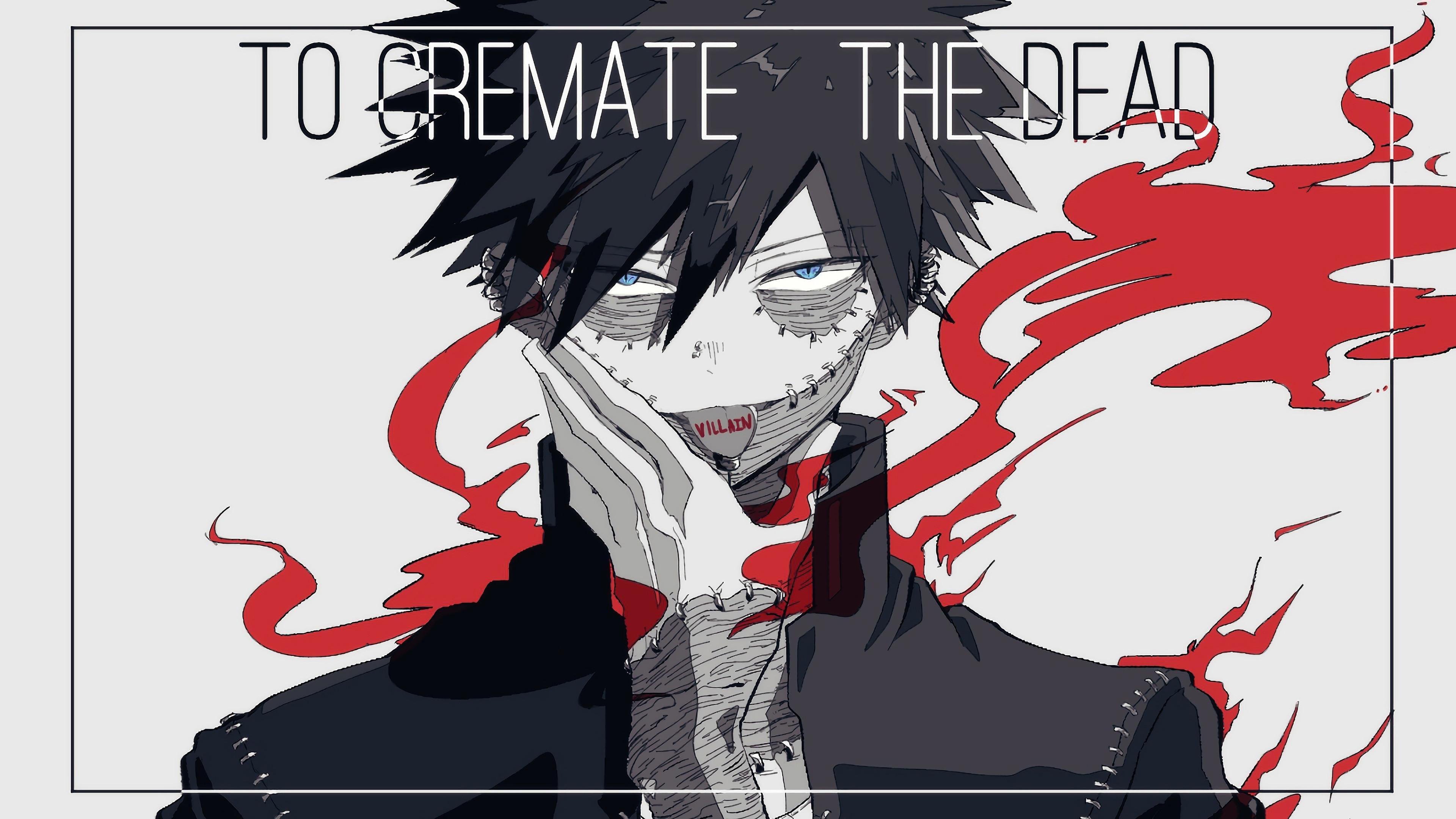 3840x2160 Dabi My Hero Academia 4K