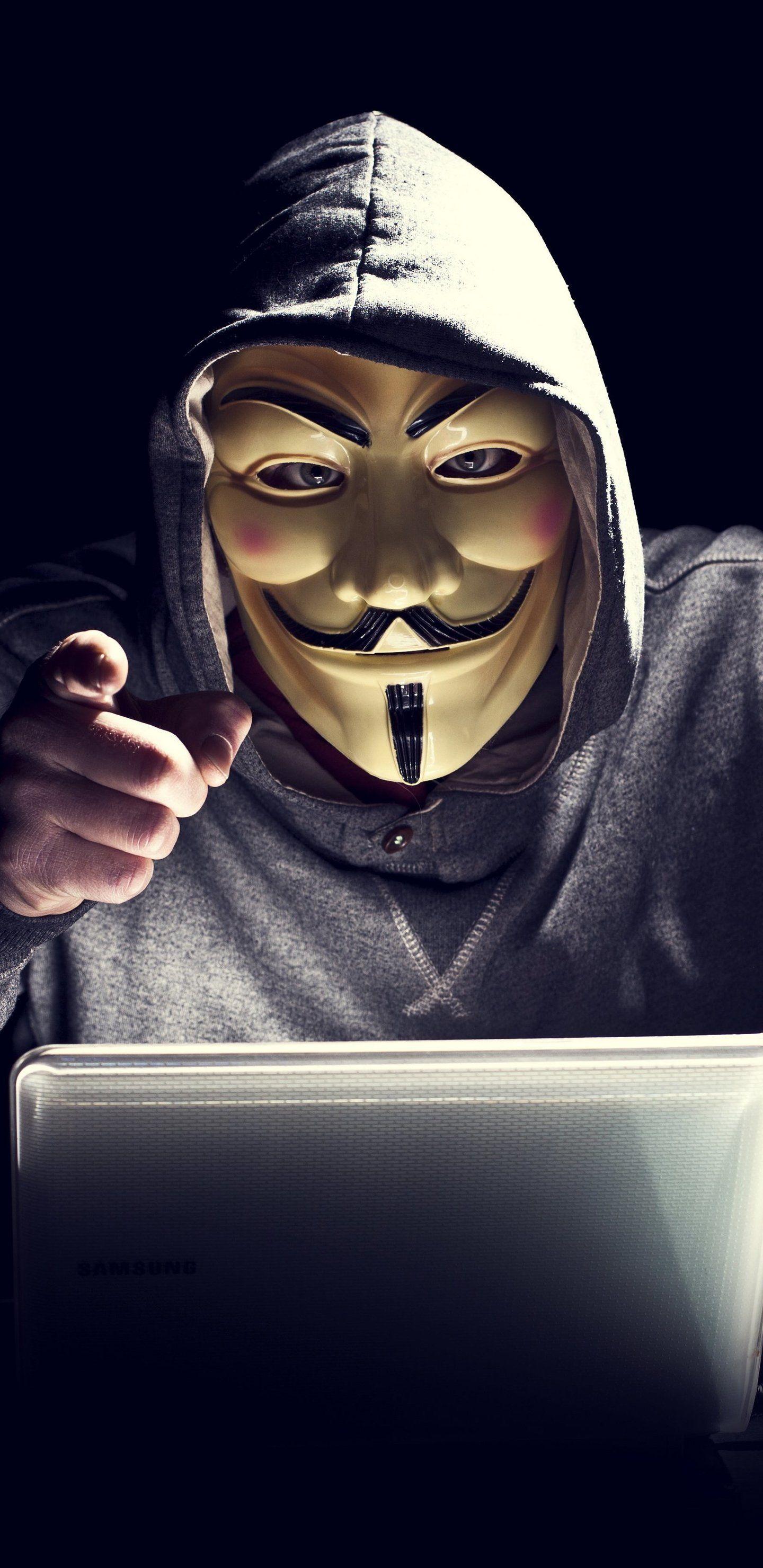 Hacker Mask Wallpapers Top Free Hacker Mask Backgrounds Wallpaperaccess ...