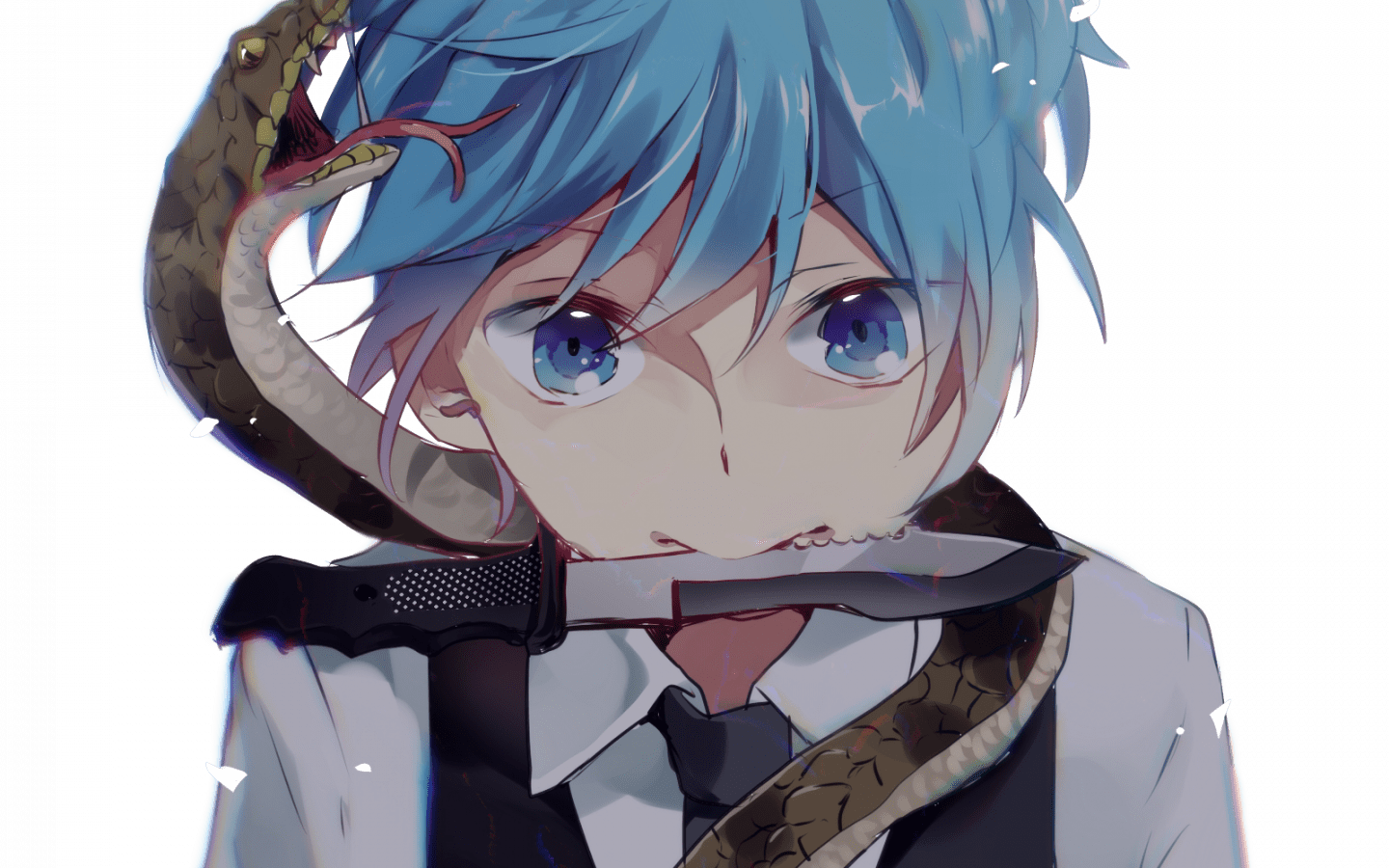 1440x900 Free download Shiota Nagisa Ansatsu Kyoushitsu Render