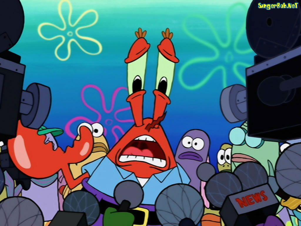 1024x768 Mr. Krabs Wallpaper