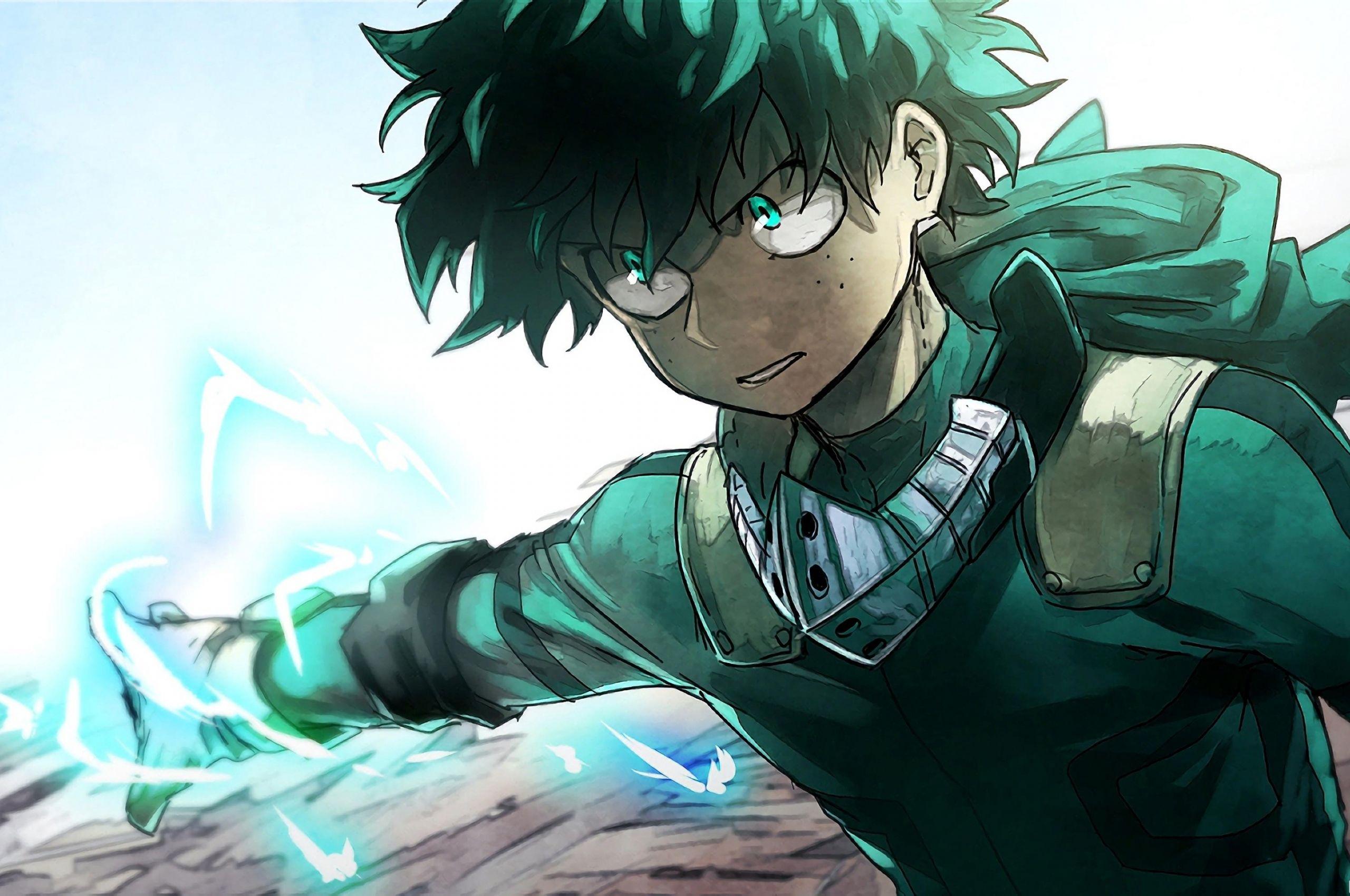 2560x1700 Free download Izuku Midoriya Wallpaper HD Background Image Pics