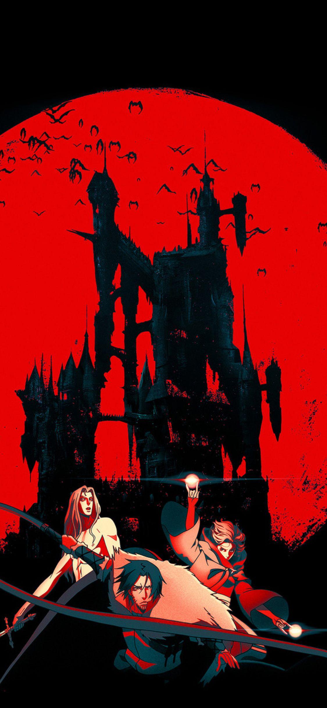 1125x2436 Castlevania Netflix Show Poster iPhone XS, iPhone 10