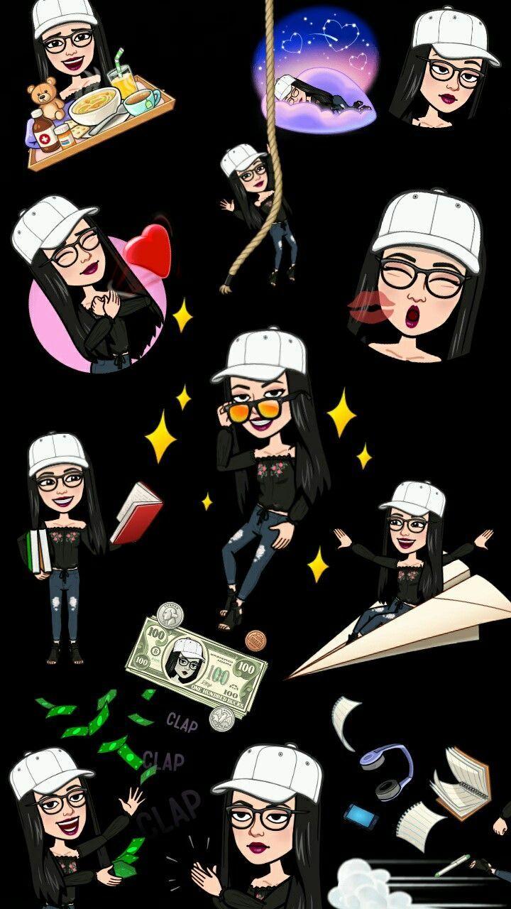 Bitmoji Wallpapers Top Free Bitmoji Backgrounds WallpaperAccess