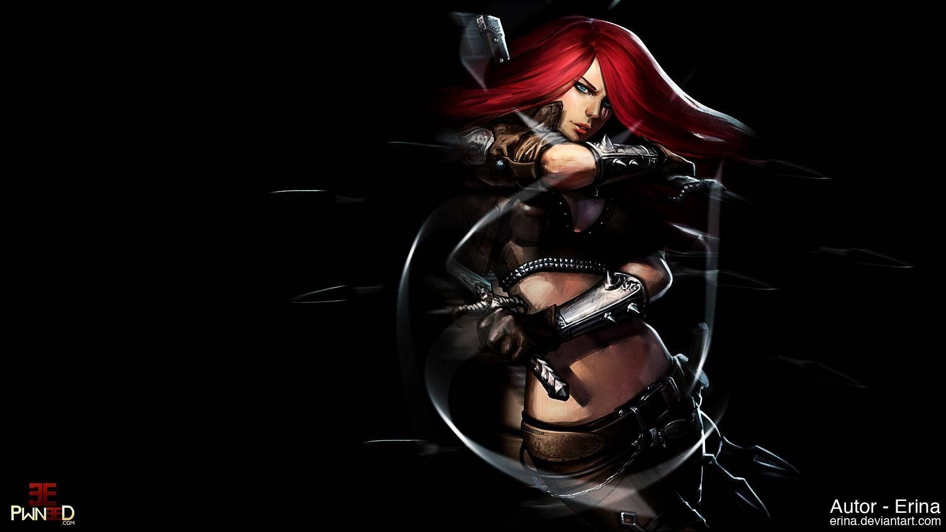 1920x1080 #League of Legends, #Katarina, wallpaper. General