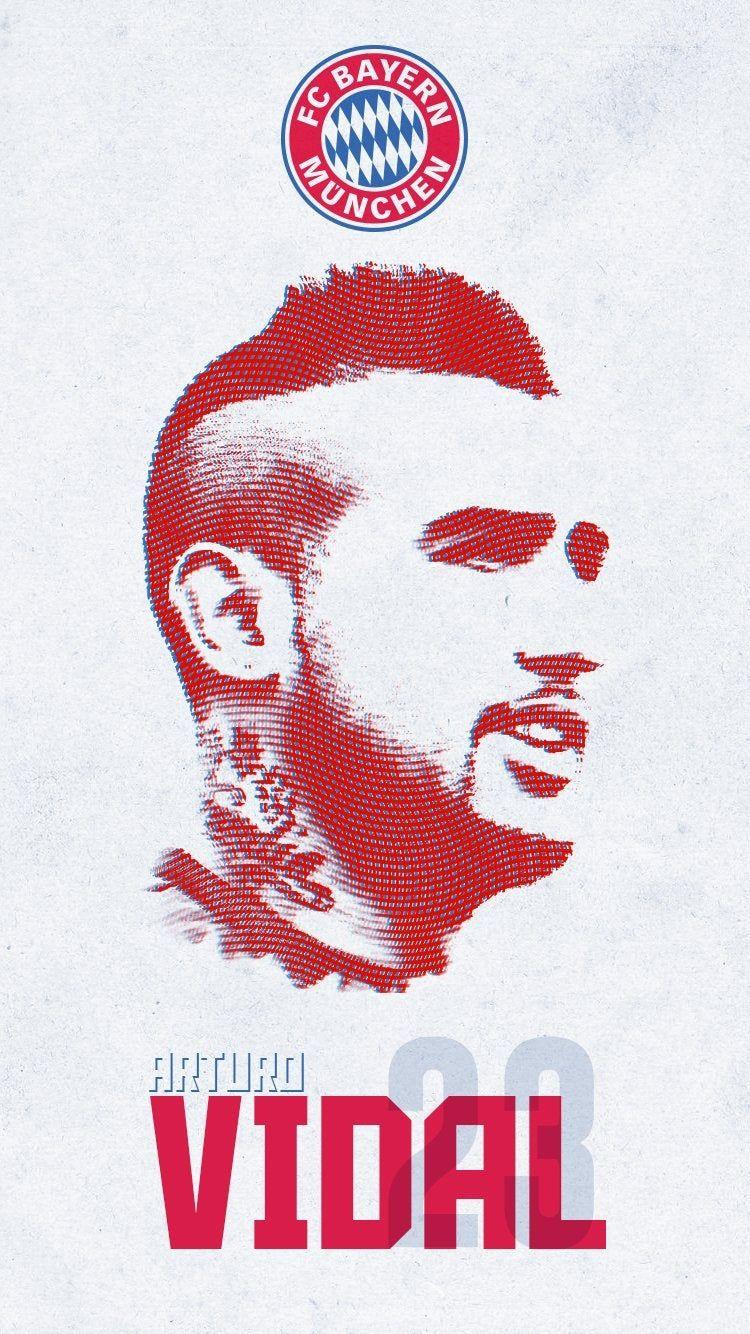 750x1334 Arturo Vidal Phone Wallpaper