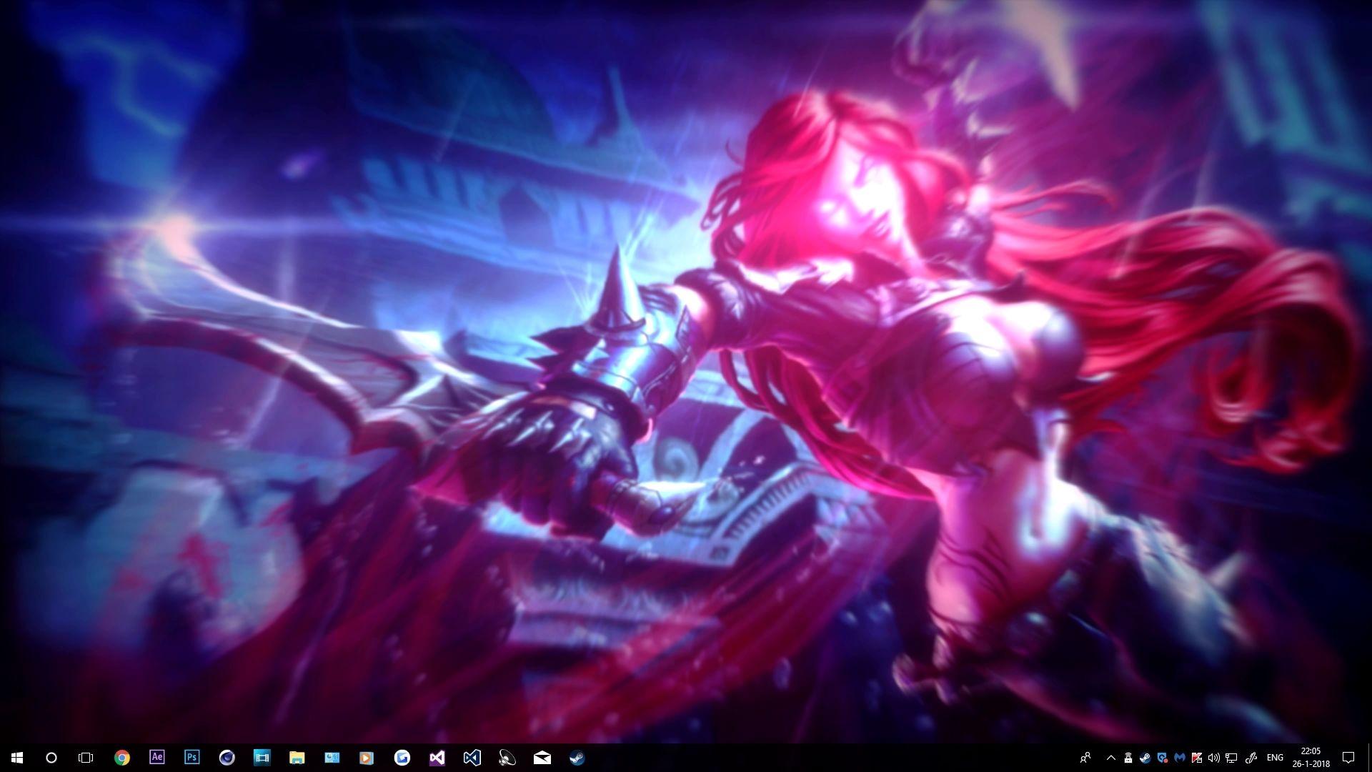 1920x1080 Steam Workshop - Katarina Wallpaper [4K UHD 30fps]