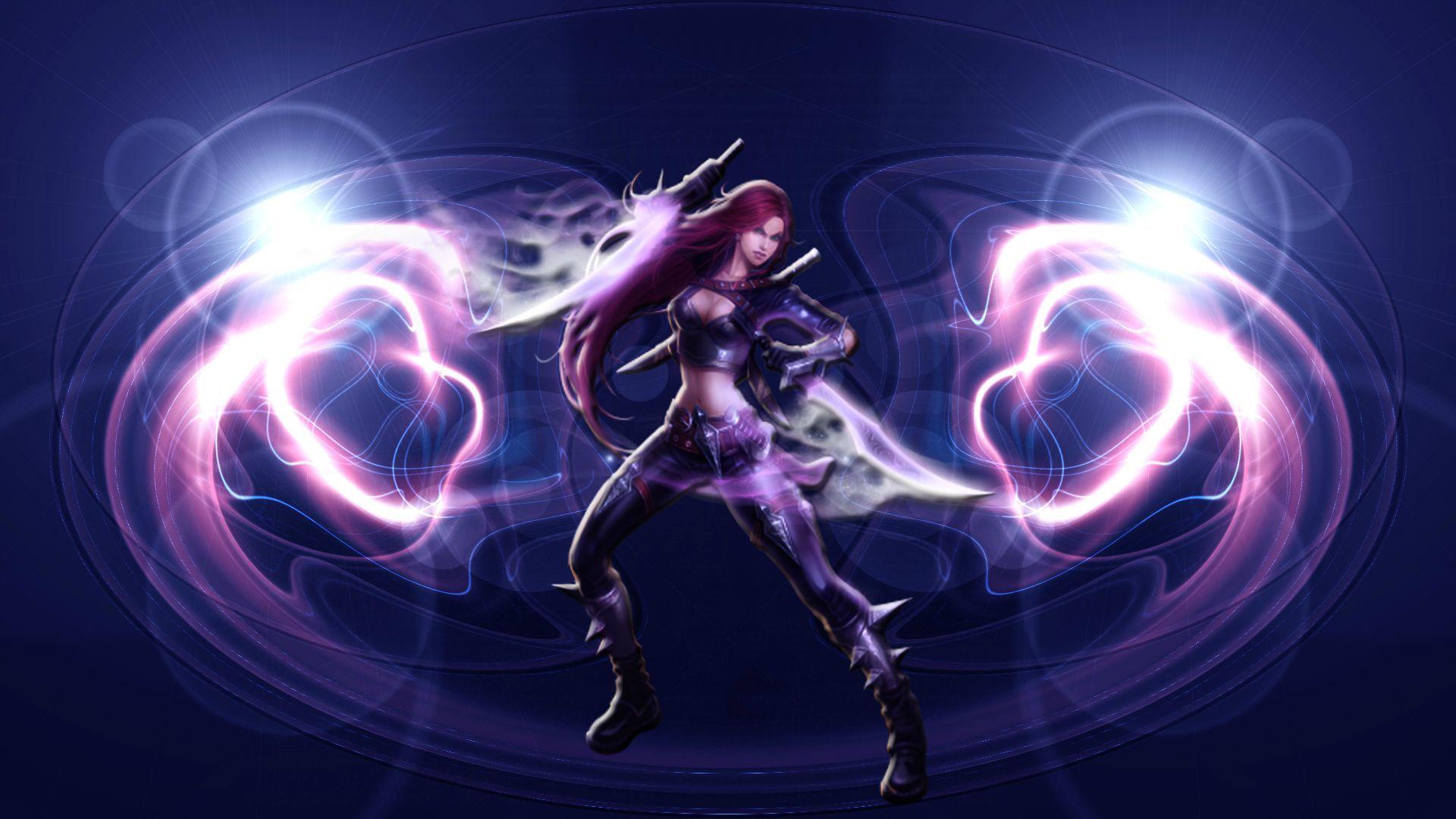 1920x1080 I made a Katarina wallpaper [1920x1080]