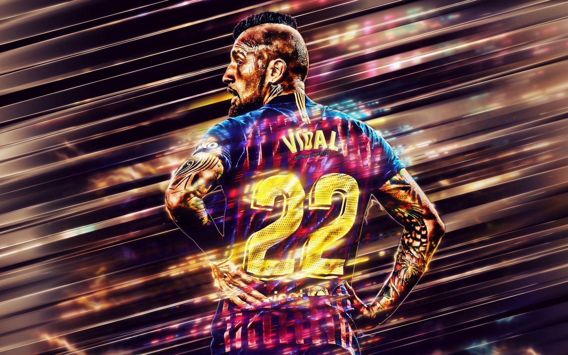 1920x1200 Arturo Vidal 4k Ultra HD Wallpaper. Background Imagex2400