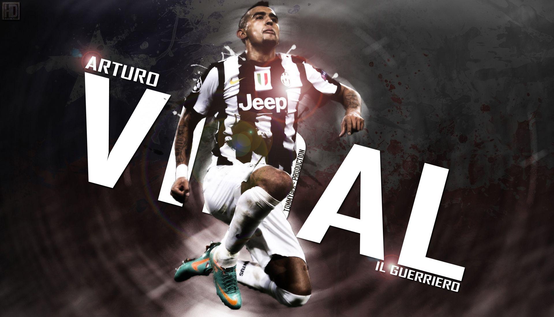 1920x1100 Arturo Vidal. HD Football Wallpaper