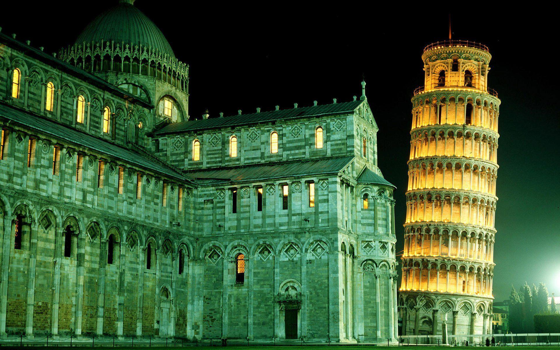 1920x1200 Leaning Tower Of Pisa HD Wallpaper