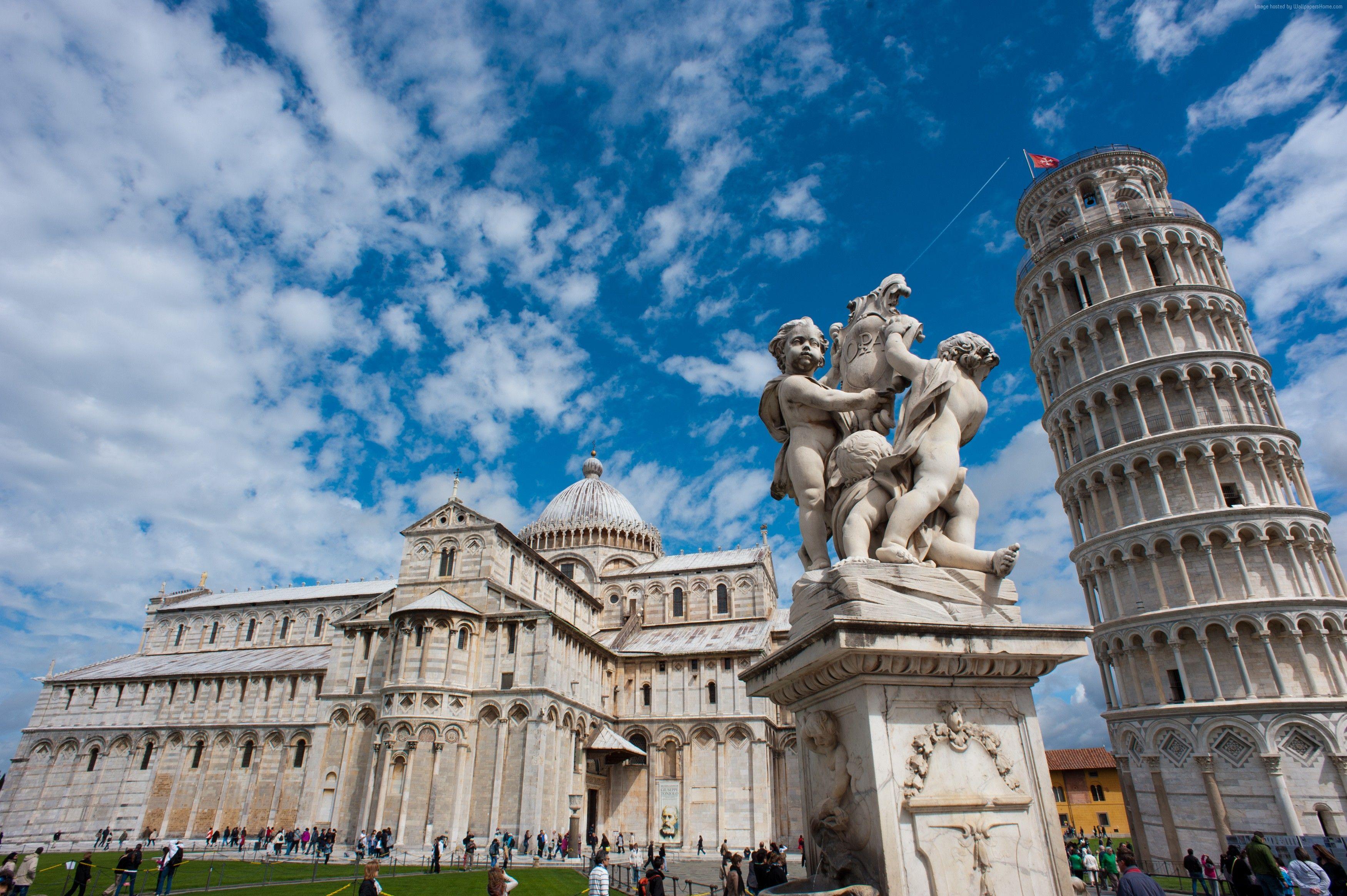 3500x2329 #Italy, #Travel, #Leaning Tower of Pisa, #Tourism