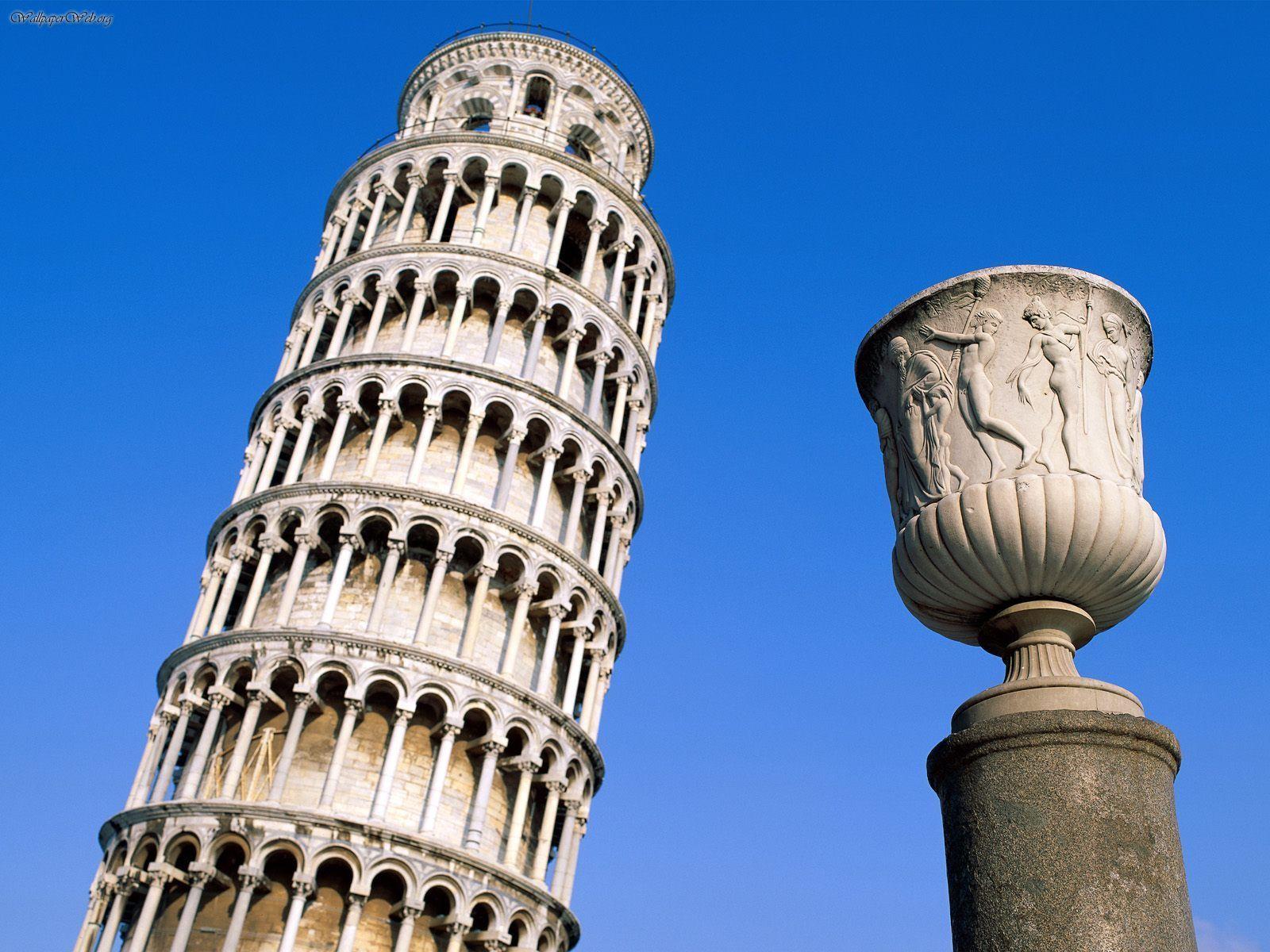 1600x1200 Known places: Leaning Tower, Pisa, Italy, desktop wallpaper nr. 30241