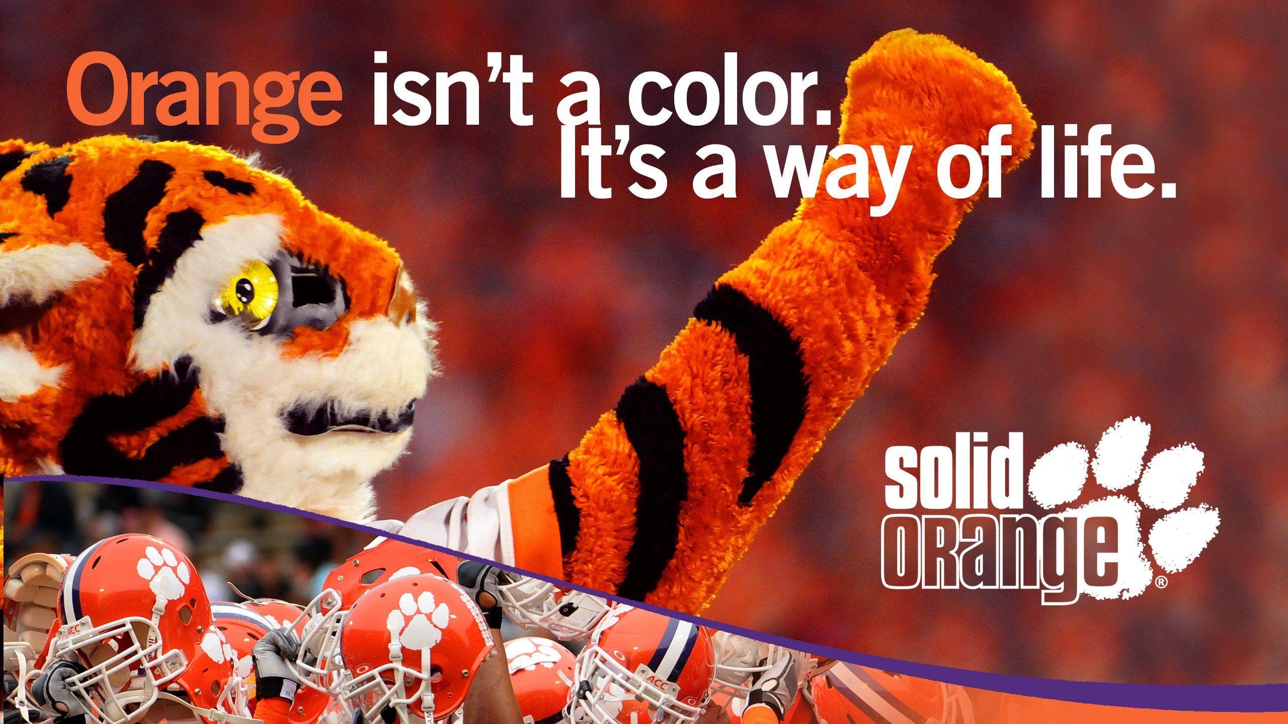2560x1440 Clemson Wallpaper