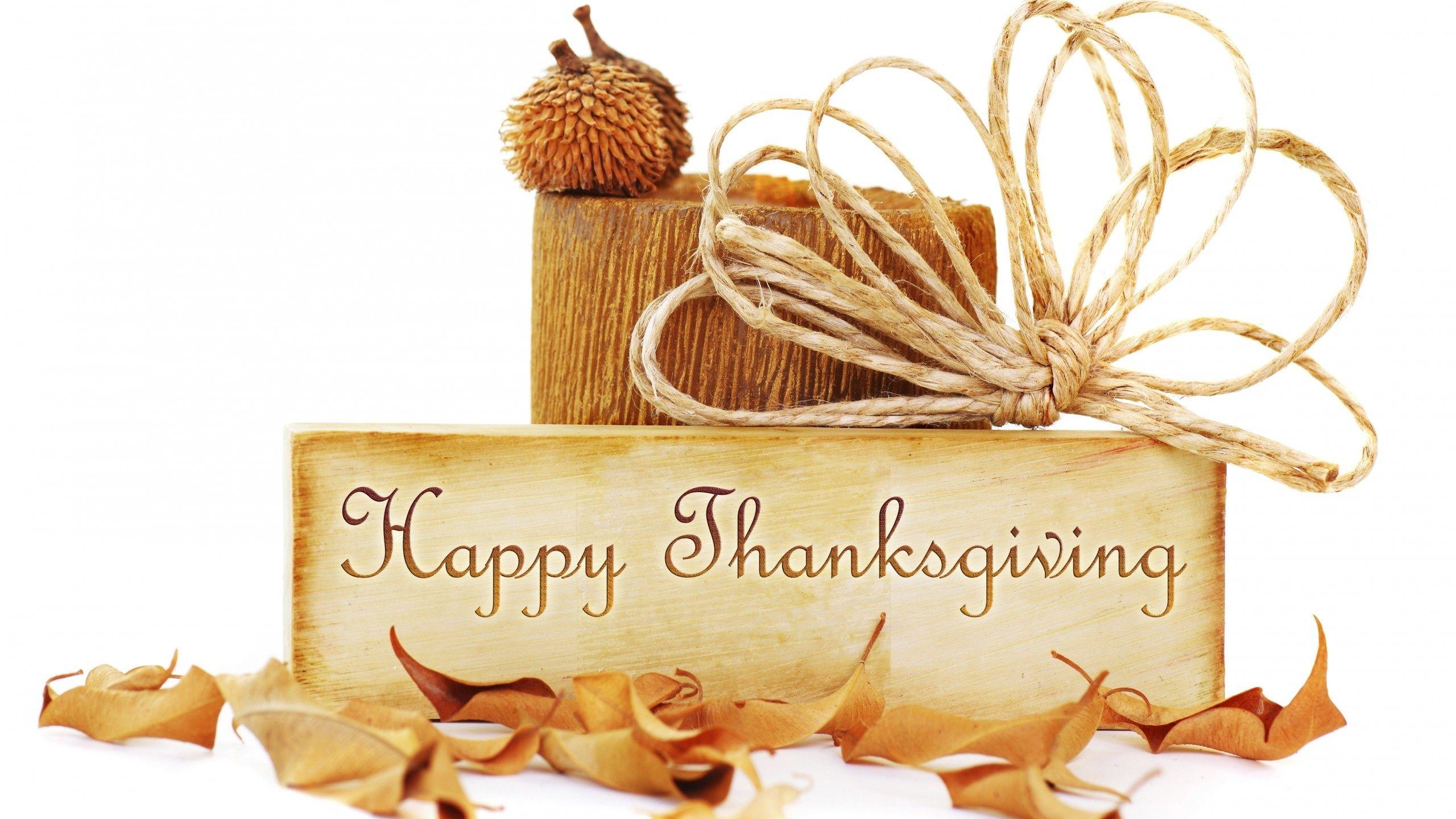 2560x1440 Celebrations, Thanksgiving Day, Decor, Wishes, Happy
