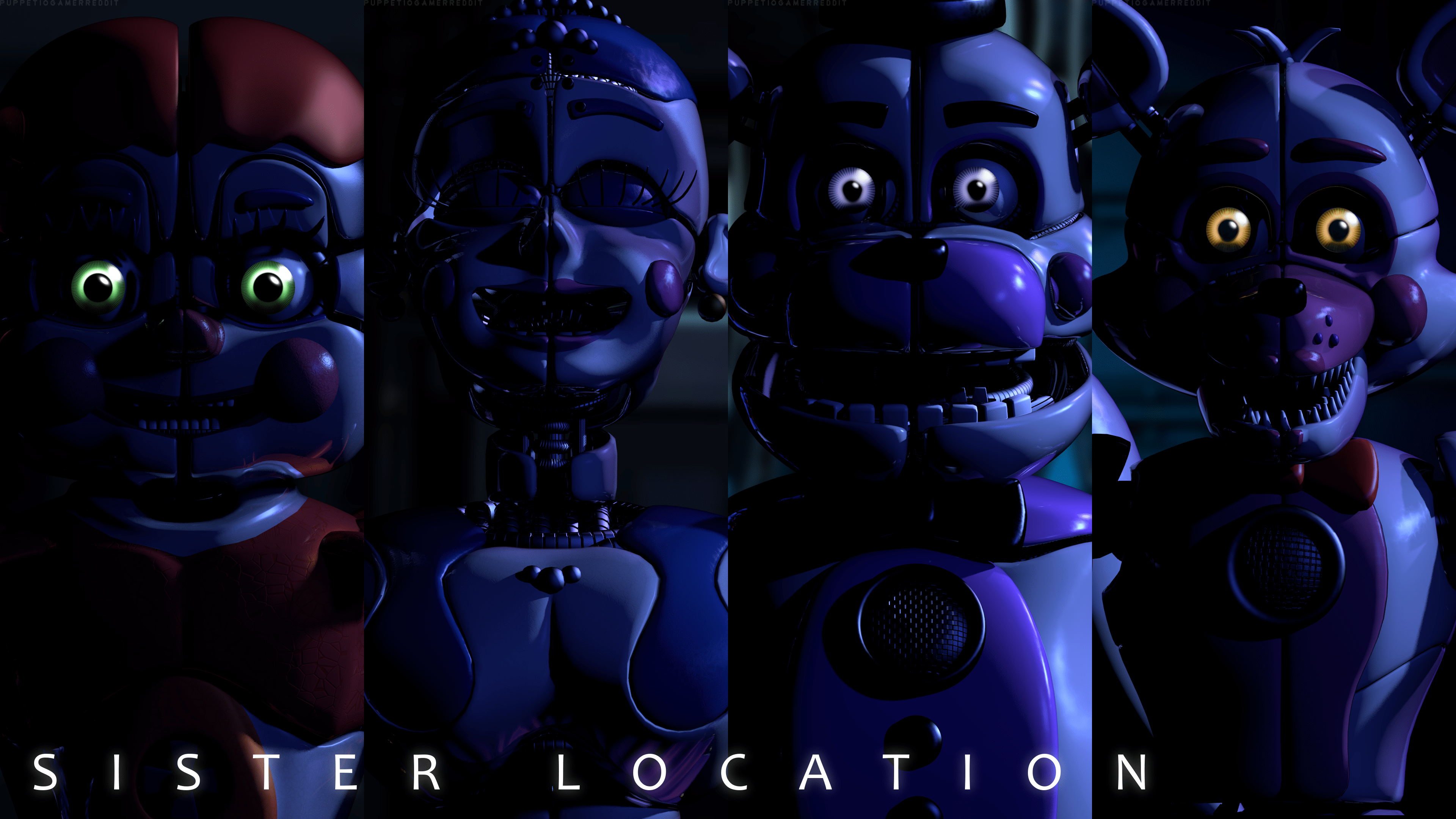 Five Nights At Freddy S Sister Location Wallpapers Top Free