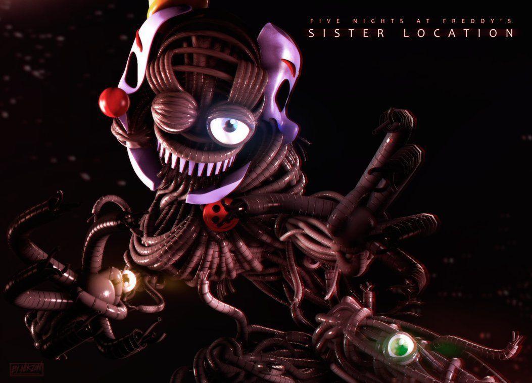 1053x758 Five Nights At Freddy's: Sister Location Wallpaper
