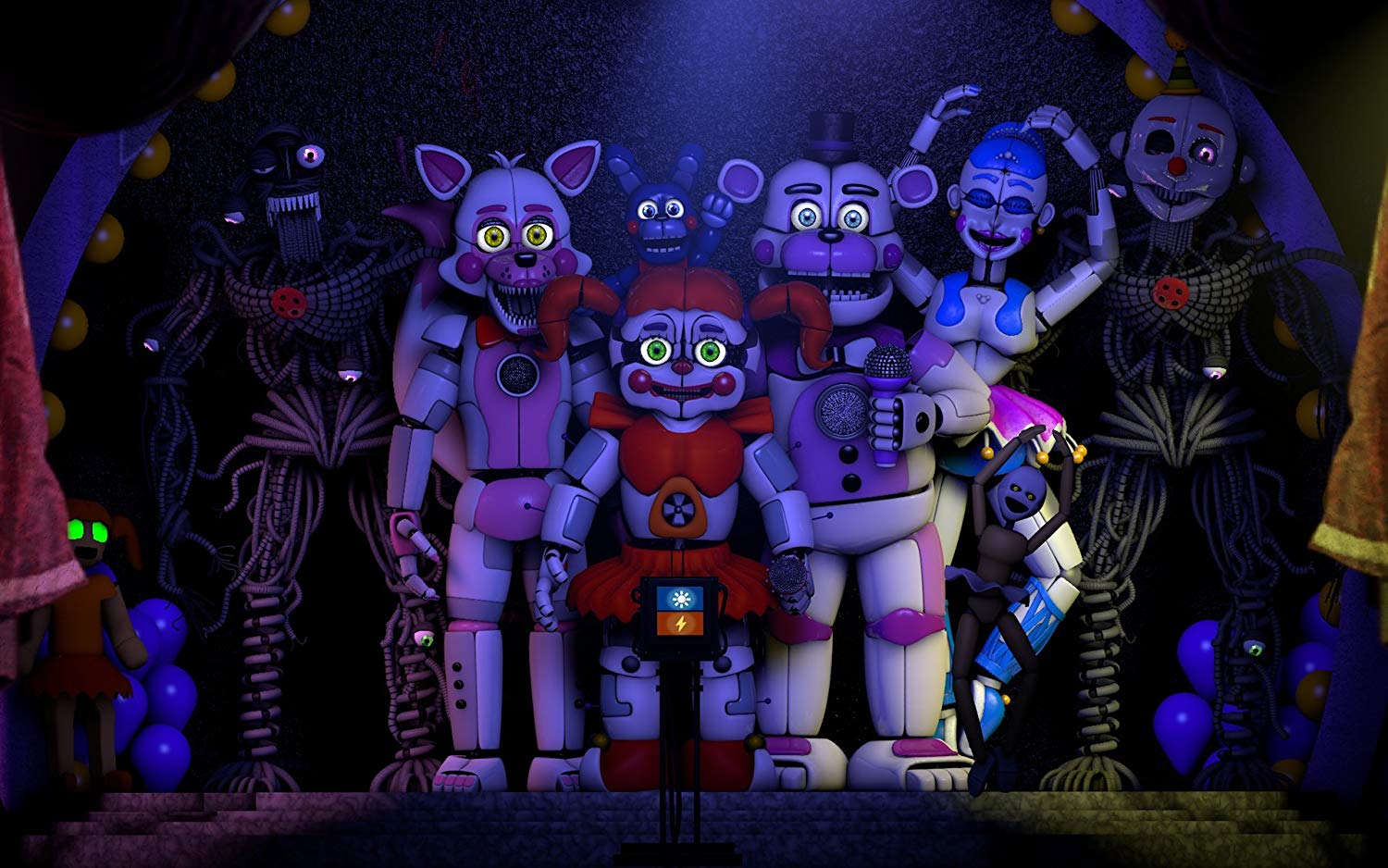Five Nights At Freddy's Sister Location Wallpapers Top Free Five